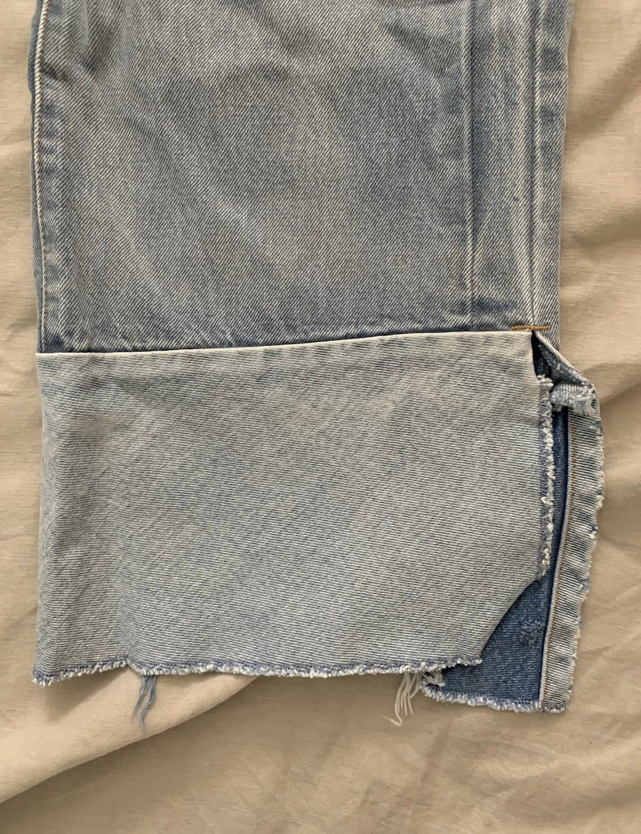 Vetements Destroyed Denim