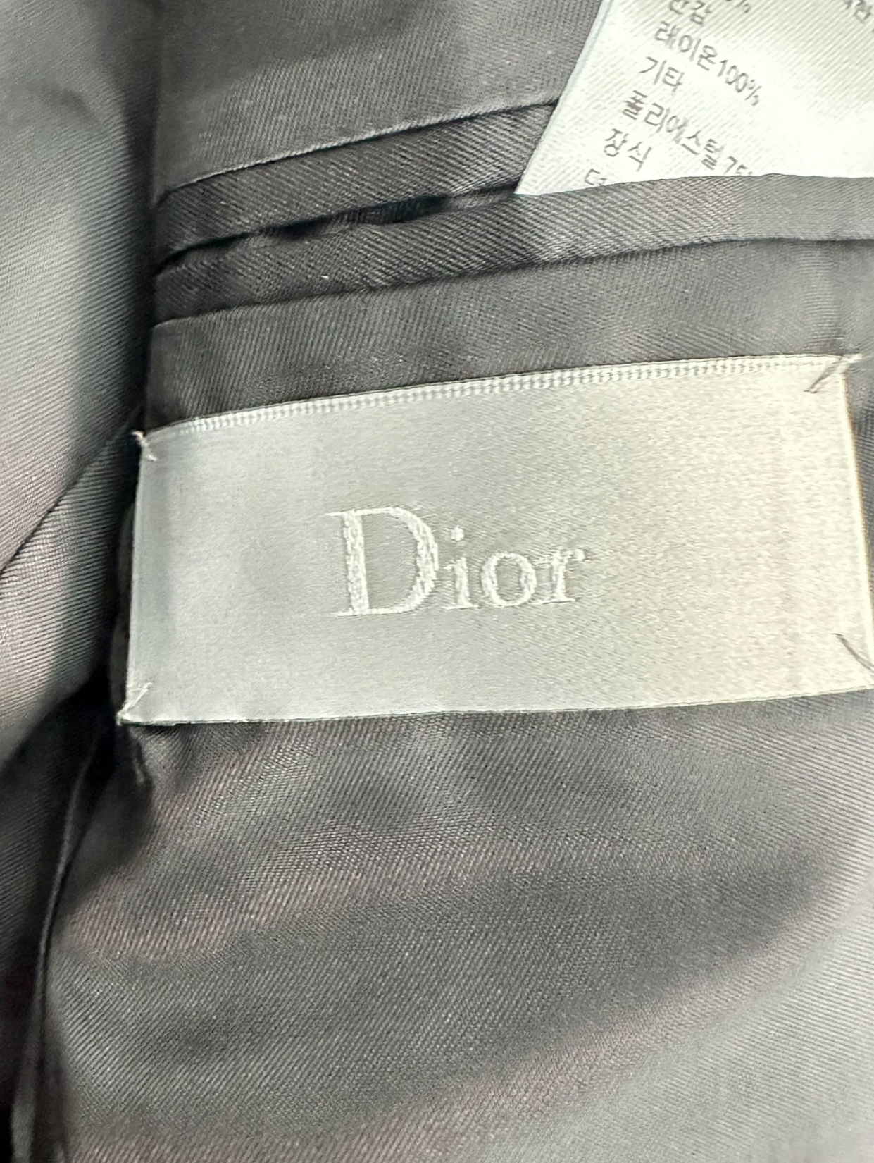 Dior Homme AW18 Two Tone Blazer