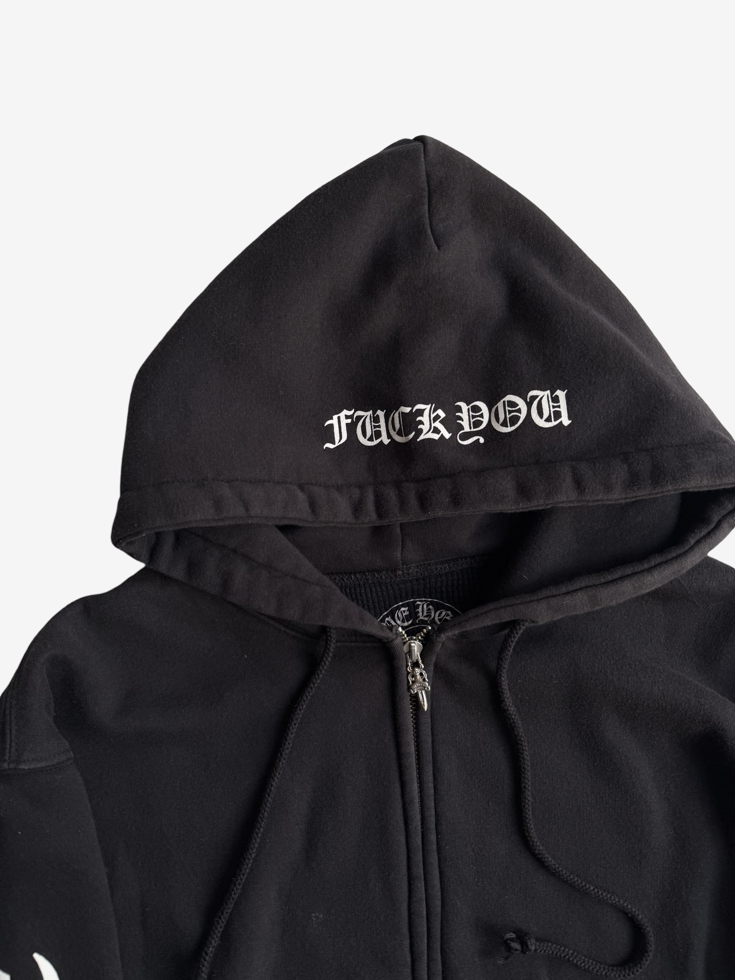 Chrome Hearts Thick „Fuck You“ Hoodie / Jacket Sz.XL