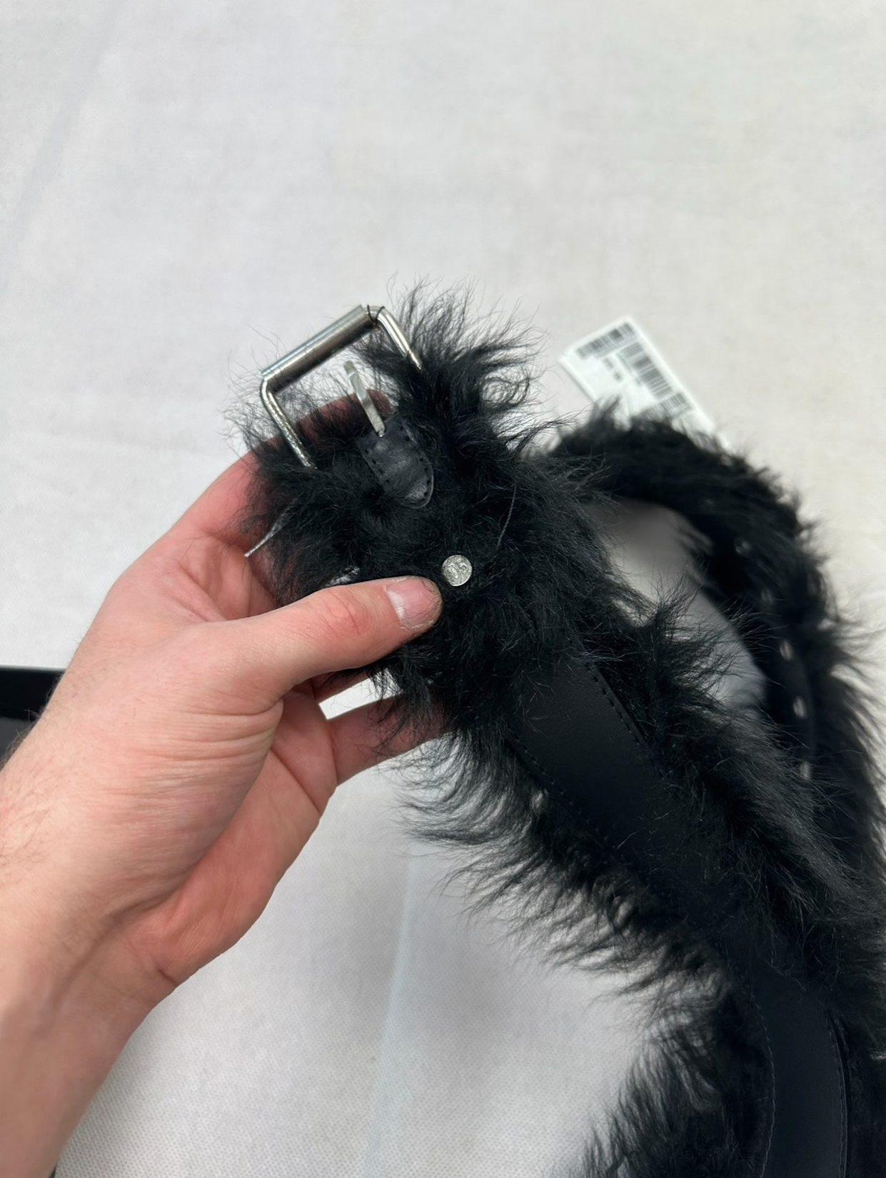 DRIES VAN NOTEN FUR Belt