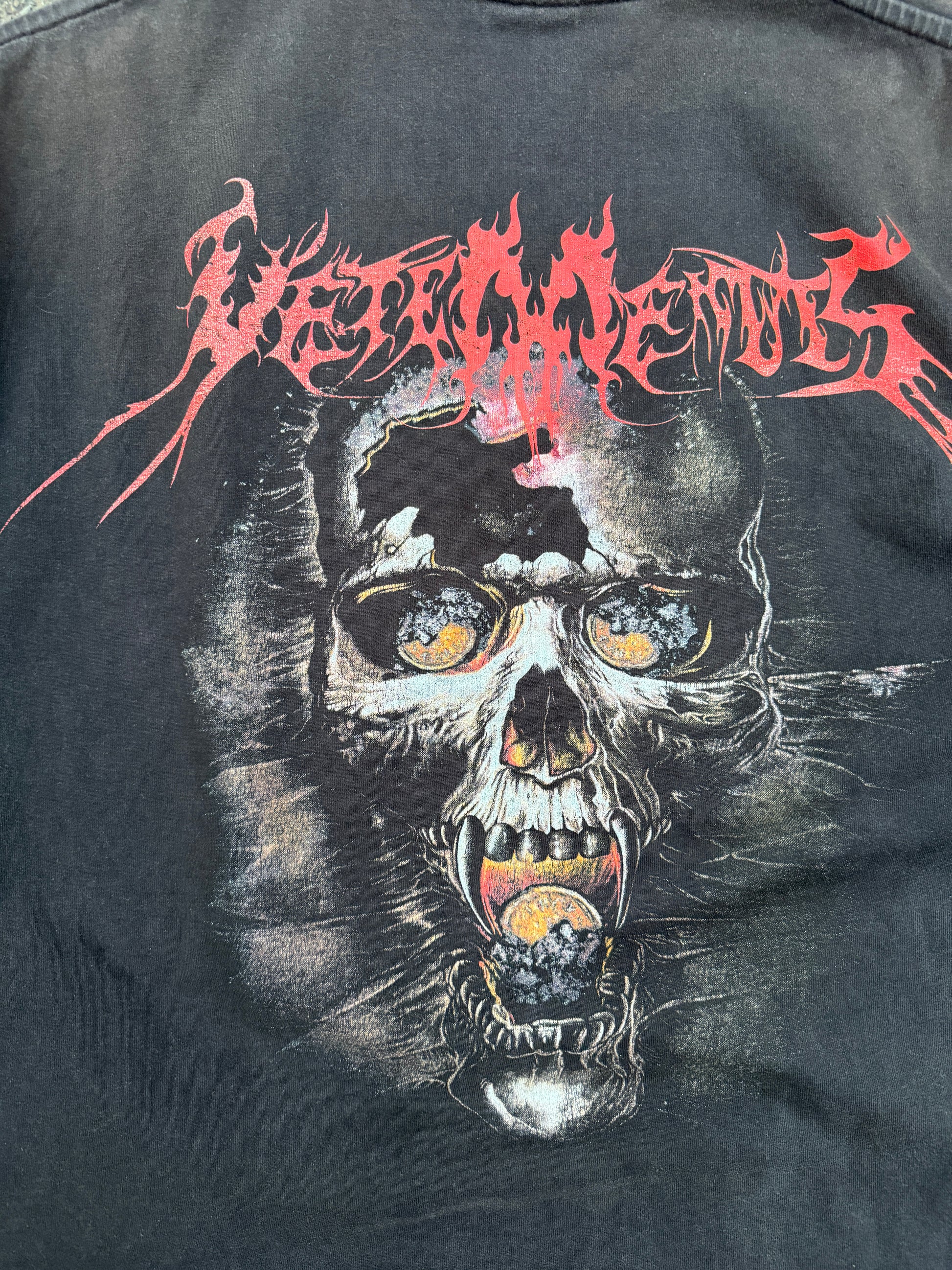 Vetements AW16 Heavy Metal Skull Tshirt