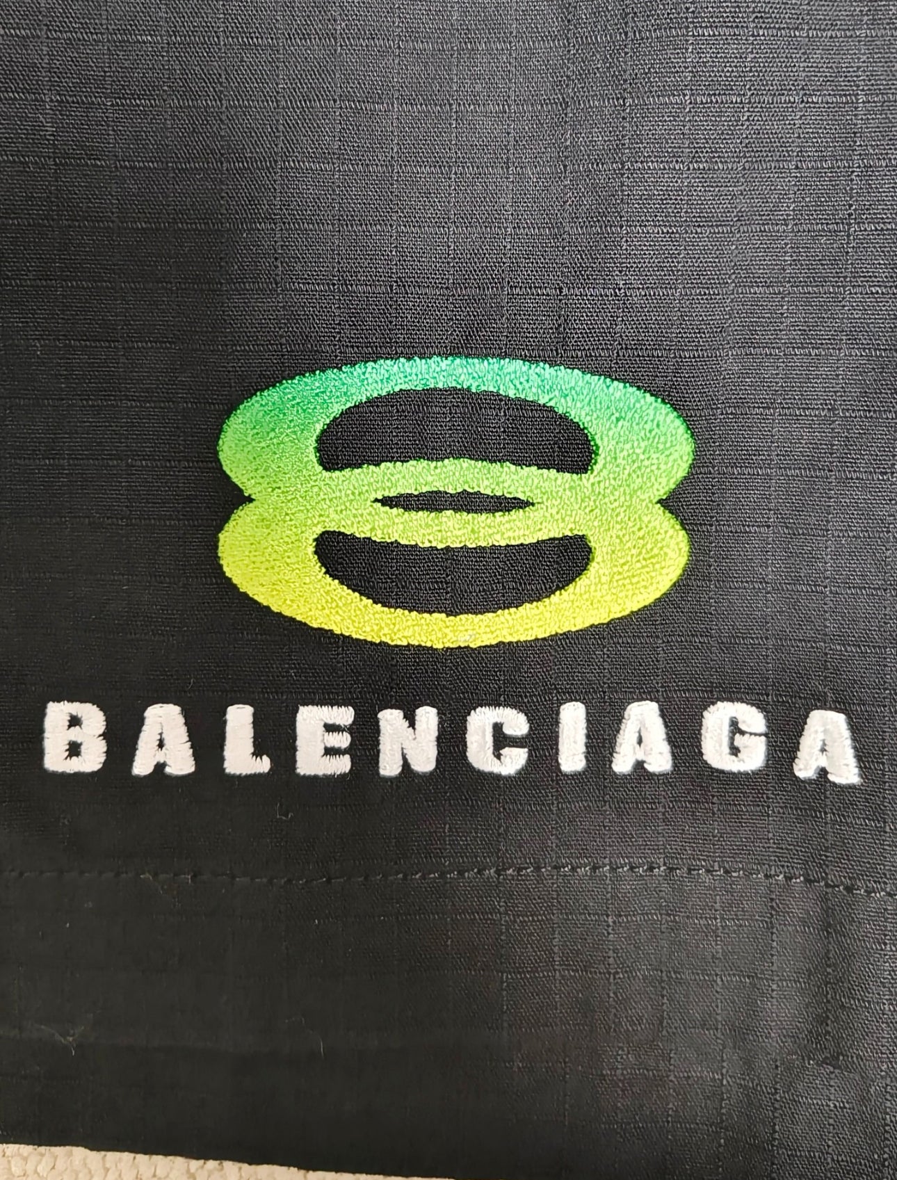 Balenciaga FW23 Oakley Logo Cargo Shorts 3B logo