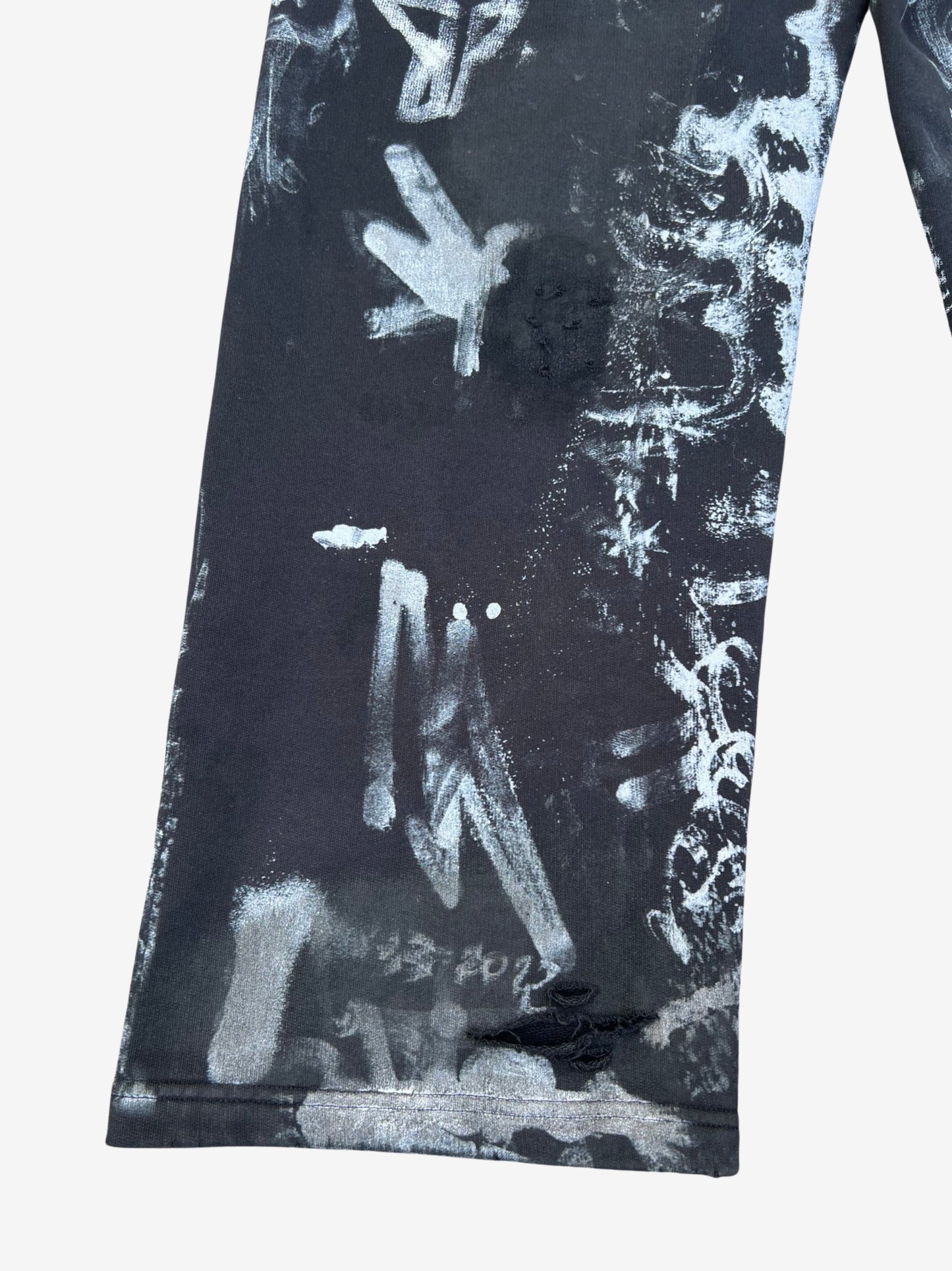 Balenciaga SS24 Black Graffiti Sweatpants