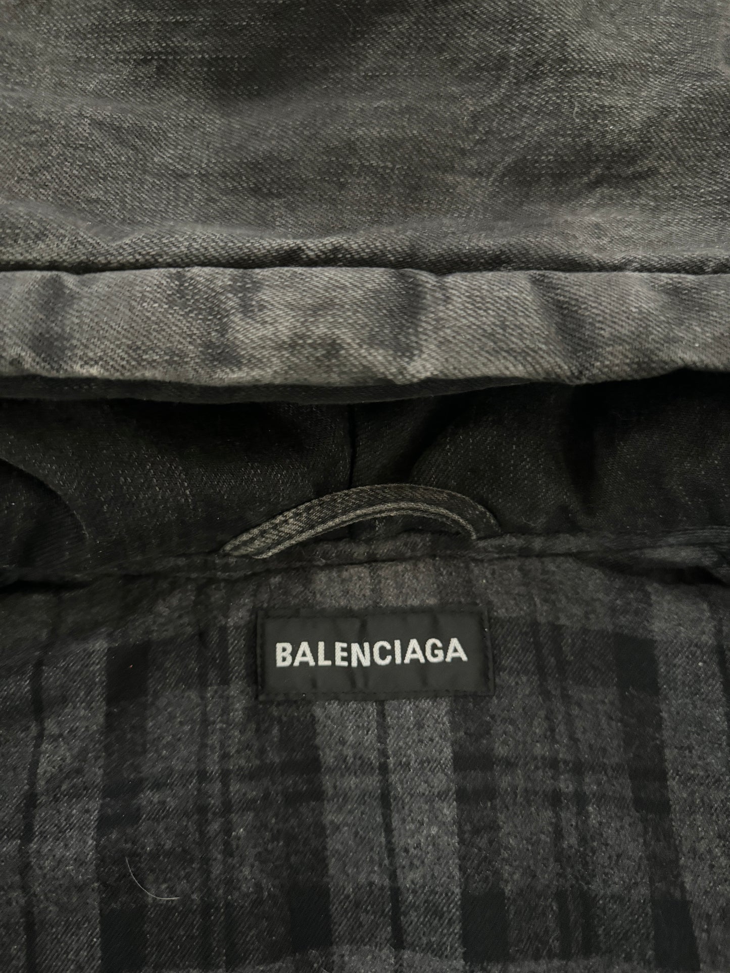 Balenciaga Heavy Padded Denim Bomber 