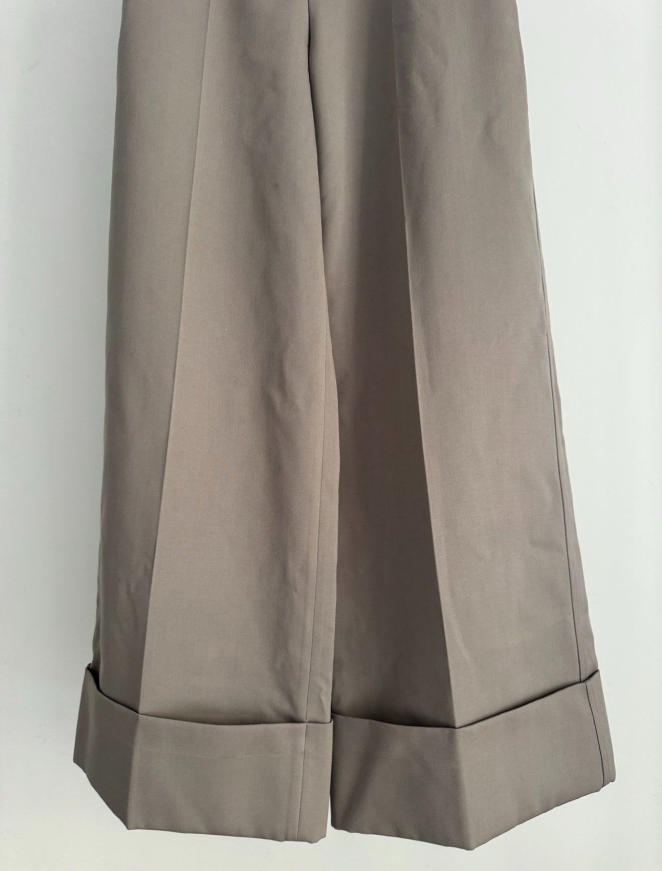 Louis Vuitton 23 Wide Brown Runway Pants Sz.46