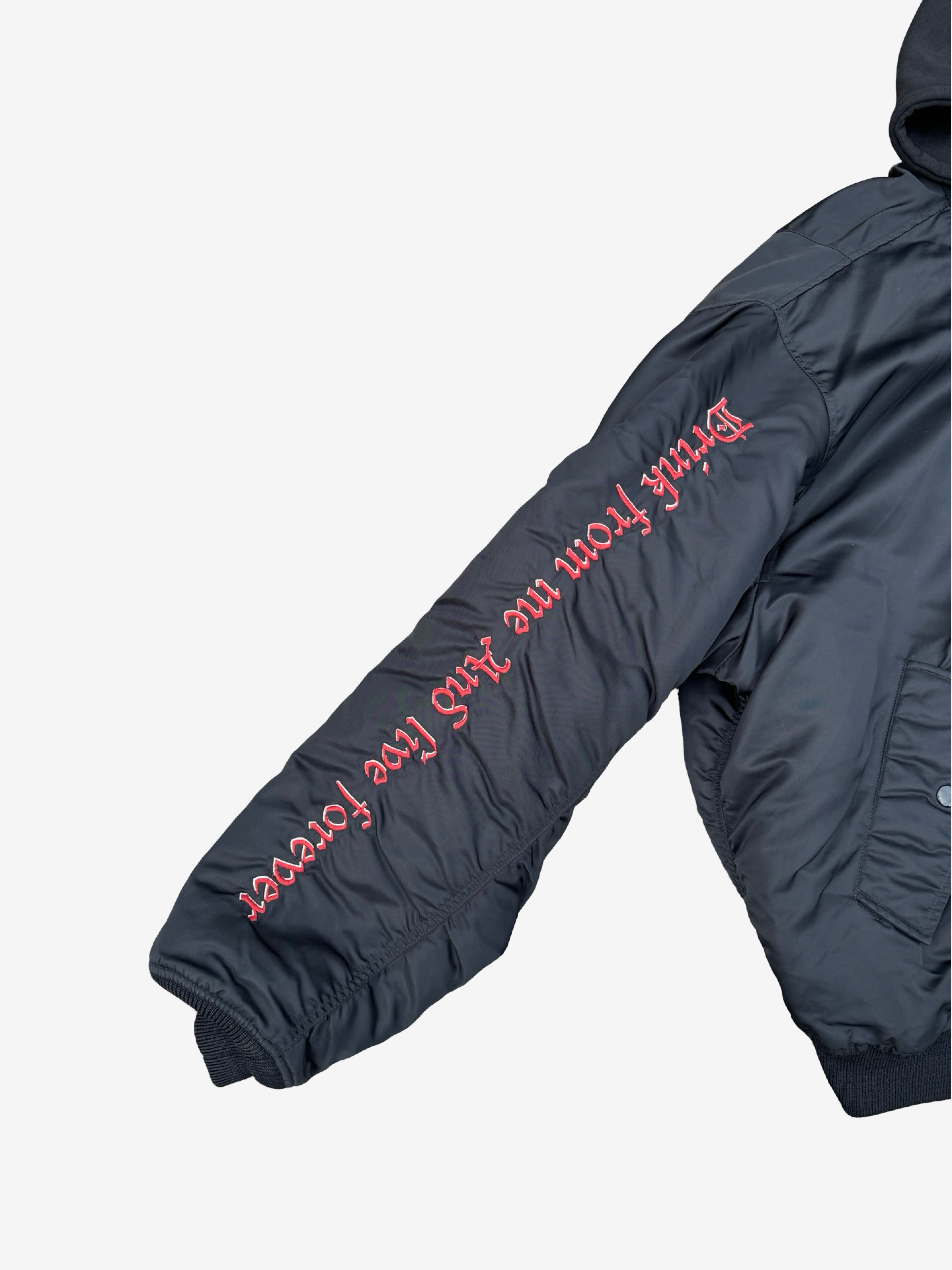 Vetements FW16 Total Fucking Darkness (TFD) Homme Bomber Sz Vetements FW16 Total Fucking Darkness (TFD) Homme Bomber Sz