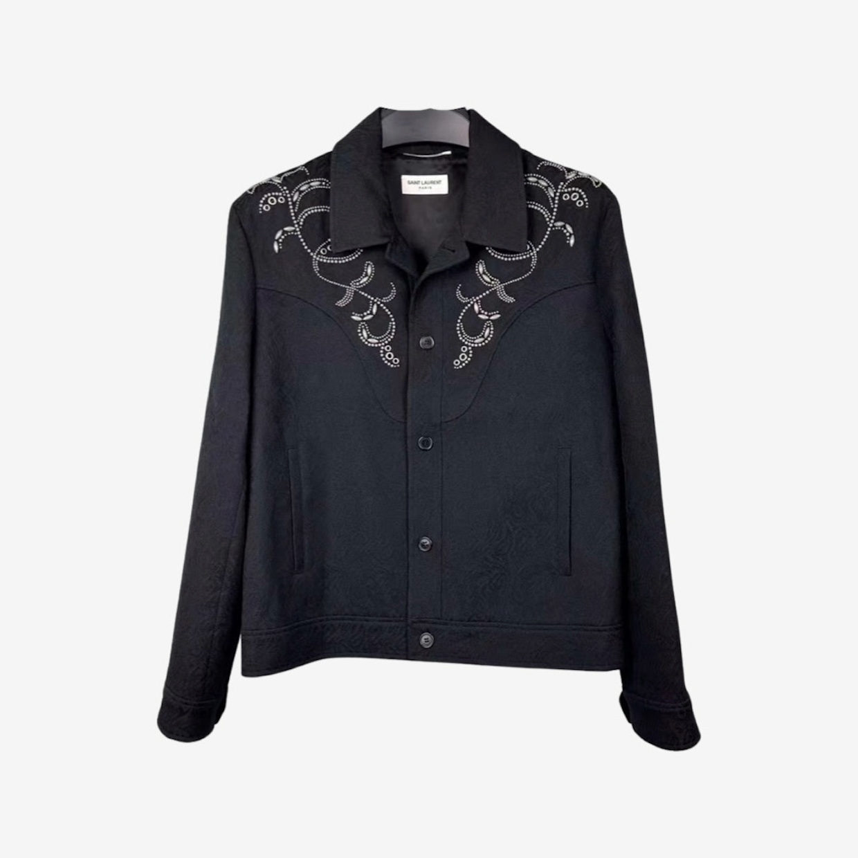 Saint Laurent Paris SS19 Western Embroidery Jacket