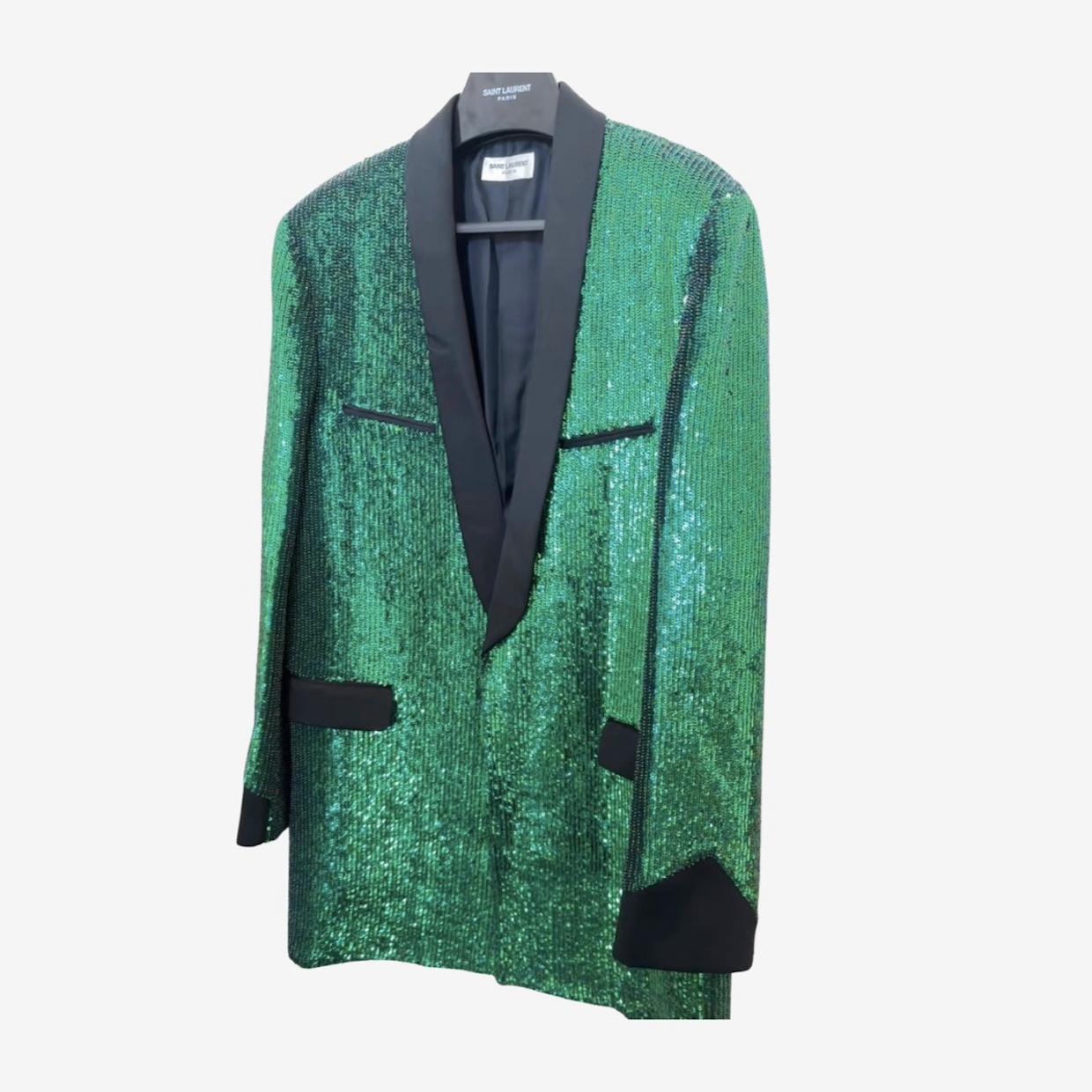 Saint Laurent Paris Sequins Blazer