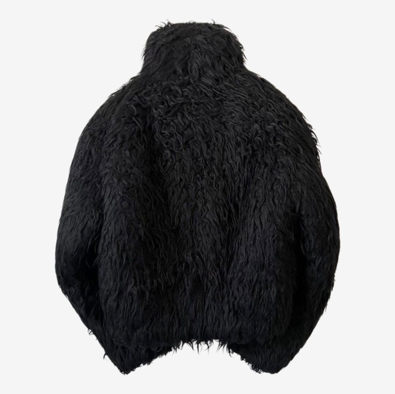 Balenciaga FW20 Faux Fur Coat Jacket