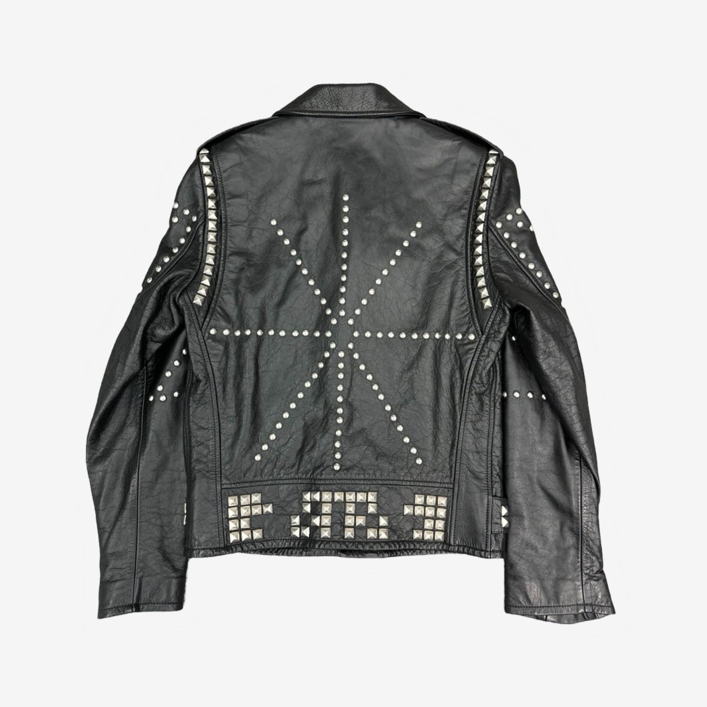 Saint Laurent Paris FW16 Studded LO1 Leather Jacket