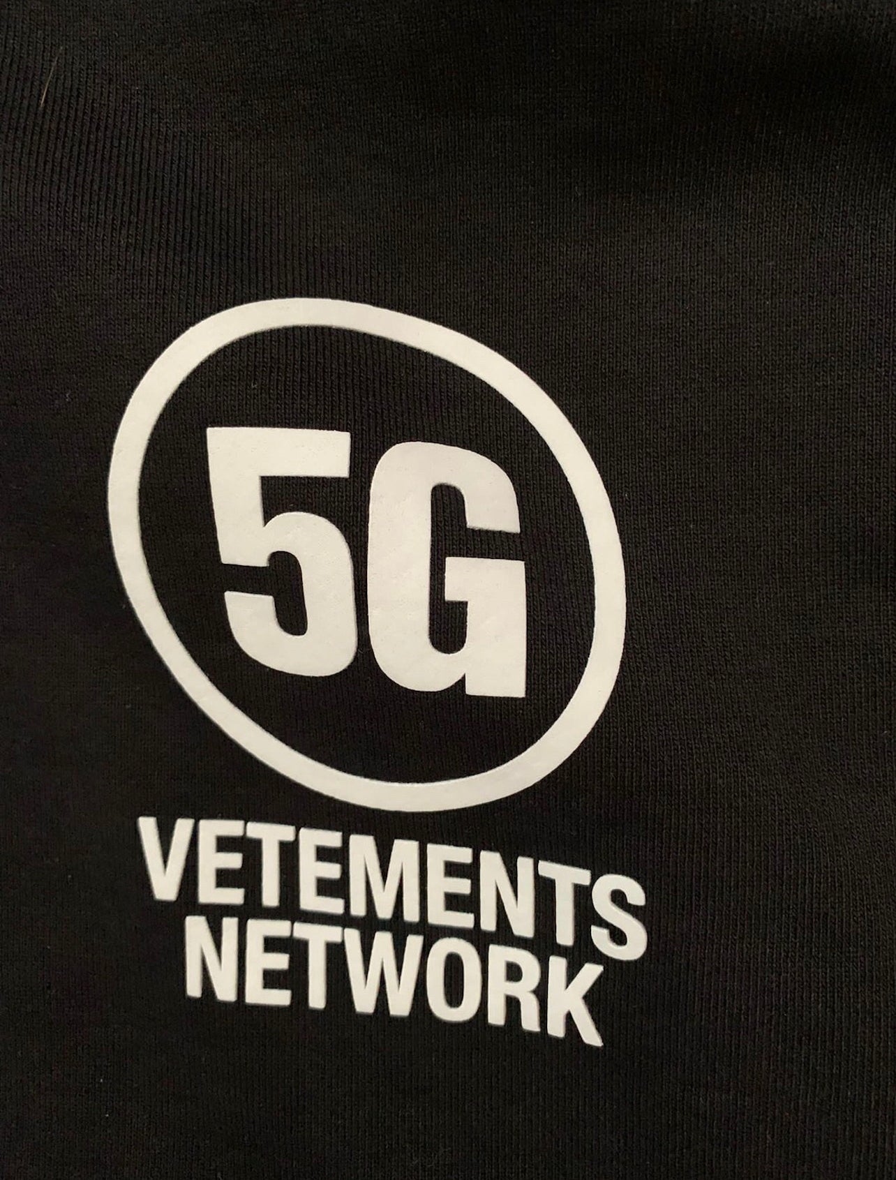 Vetements 5G Hoodie black