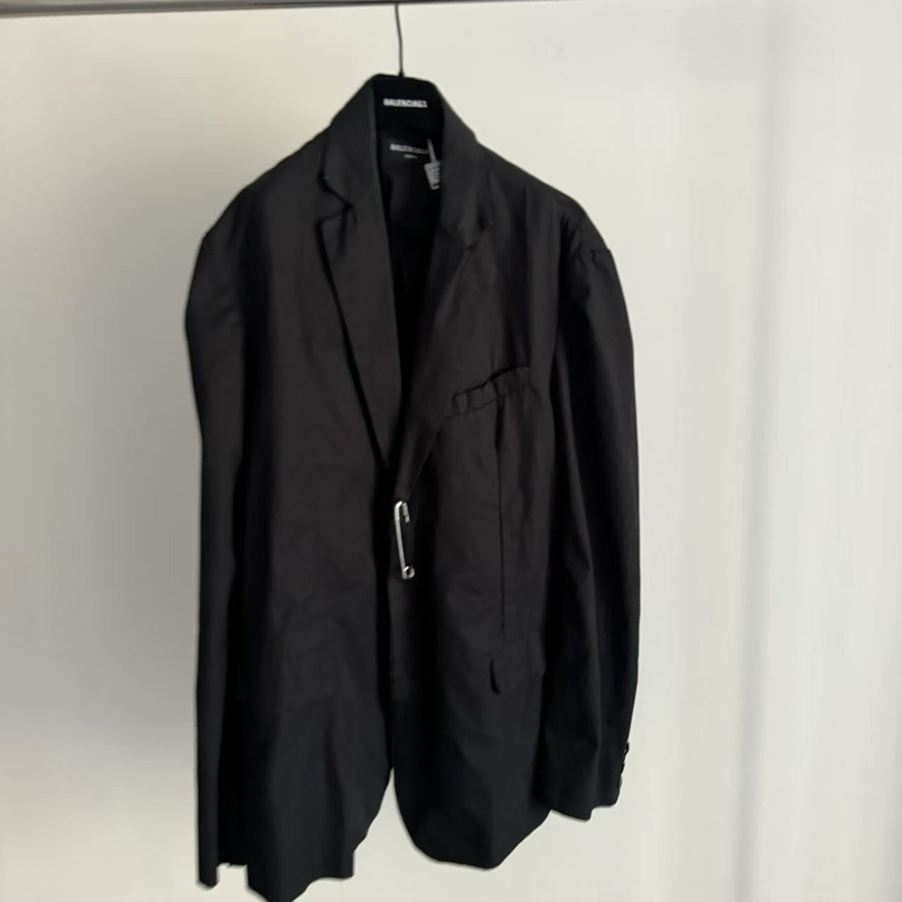 Balenciaga Blazer with Safety Pin