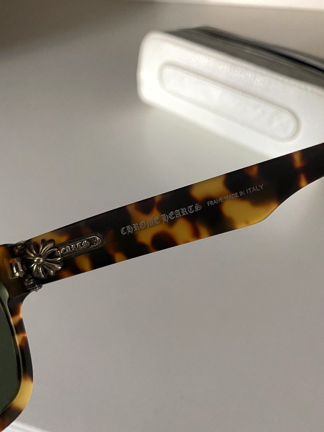 Chrome Hearts Sunglasses with Leather Pouch