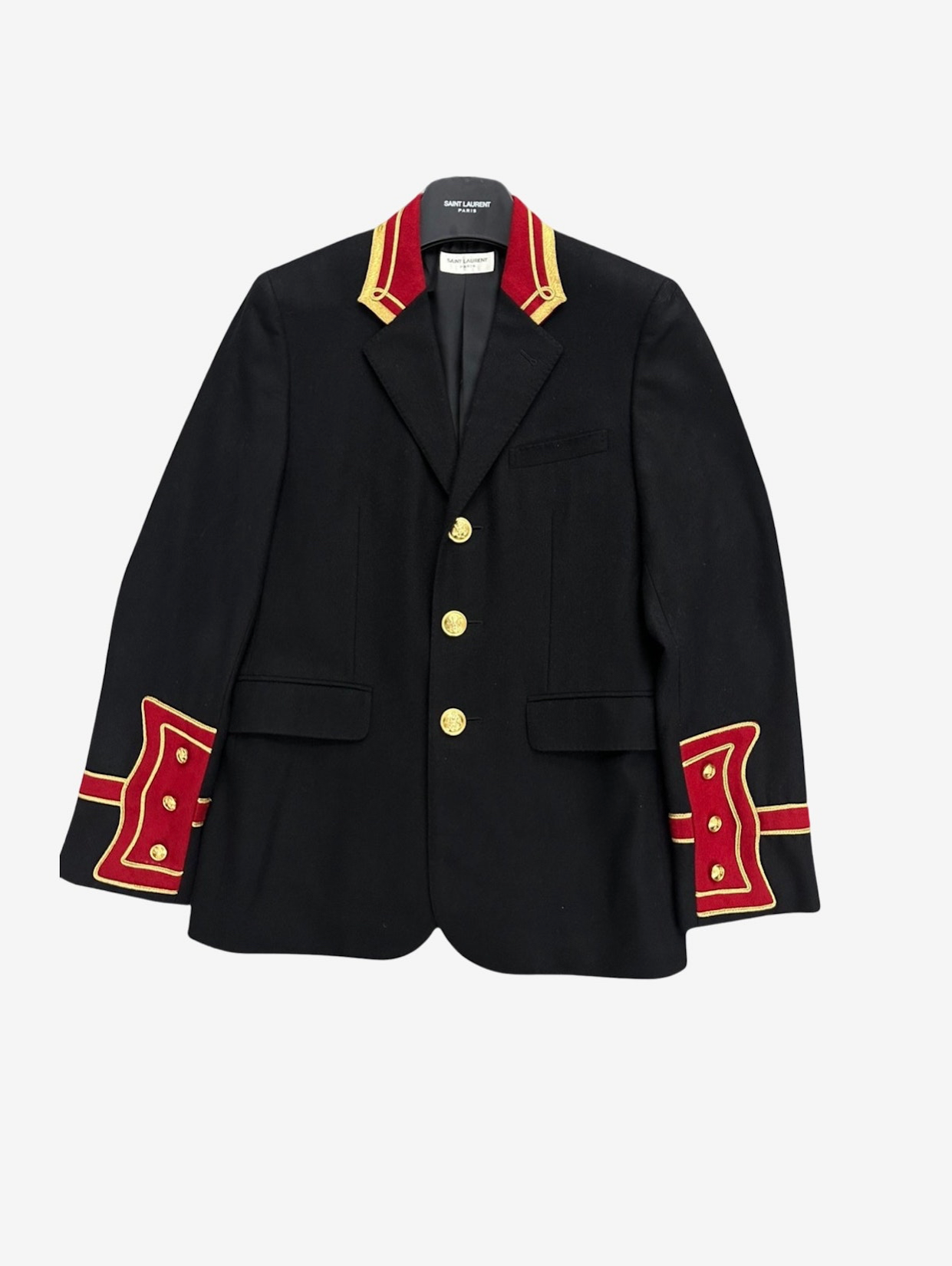 *2016* Saint Laurent Paris Officer Suit Jacket/ blazer