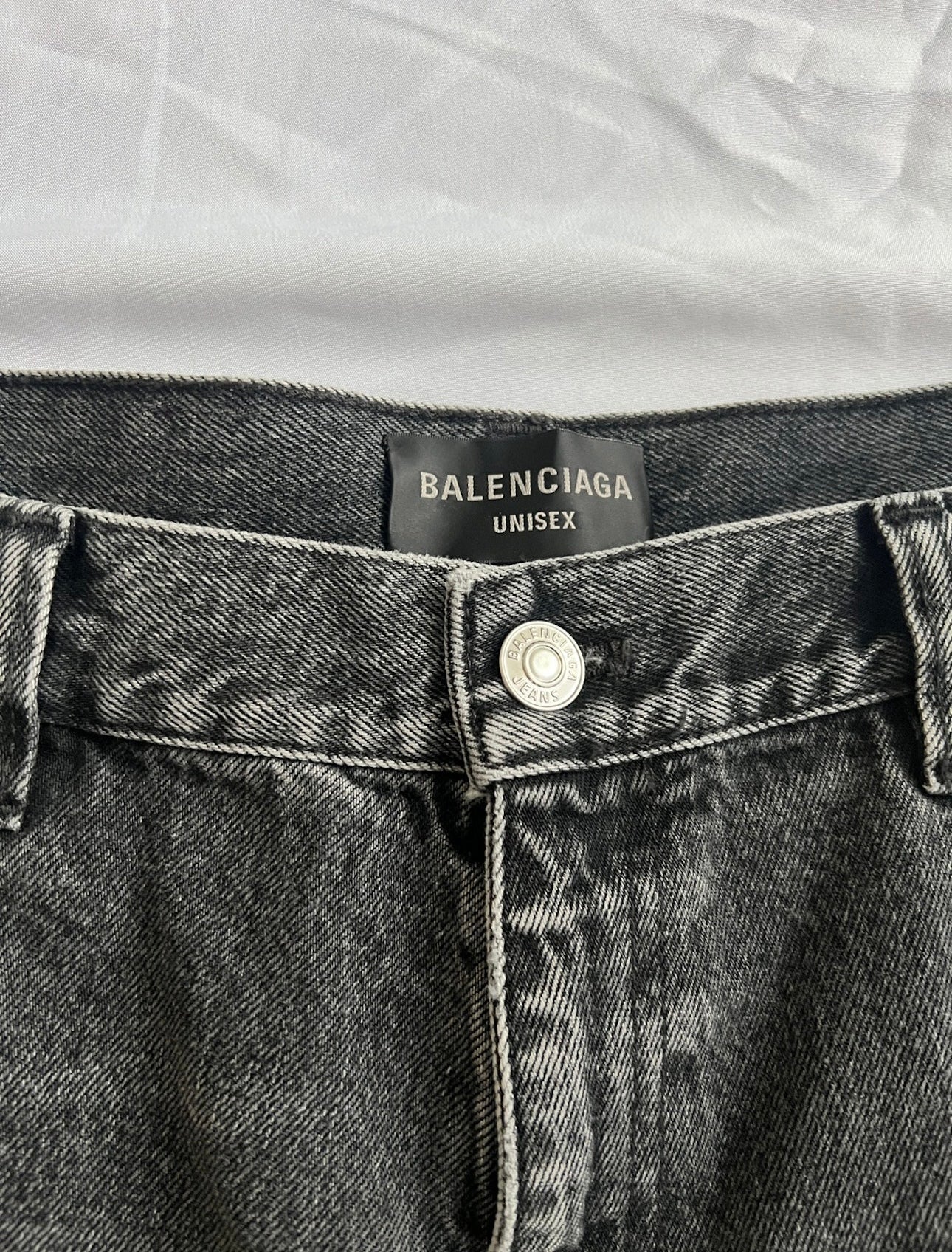 Balenciaga Fall 22 Lost Tape Flared Denim