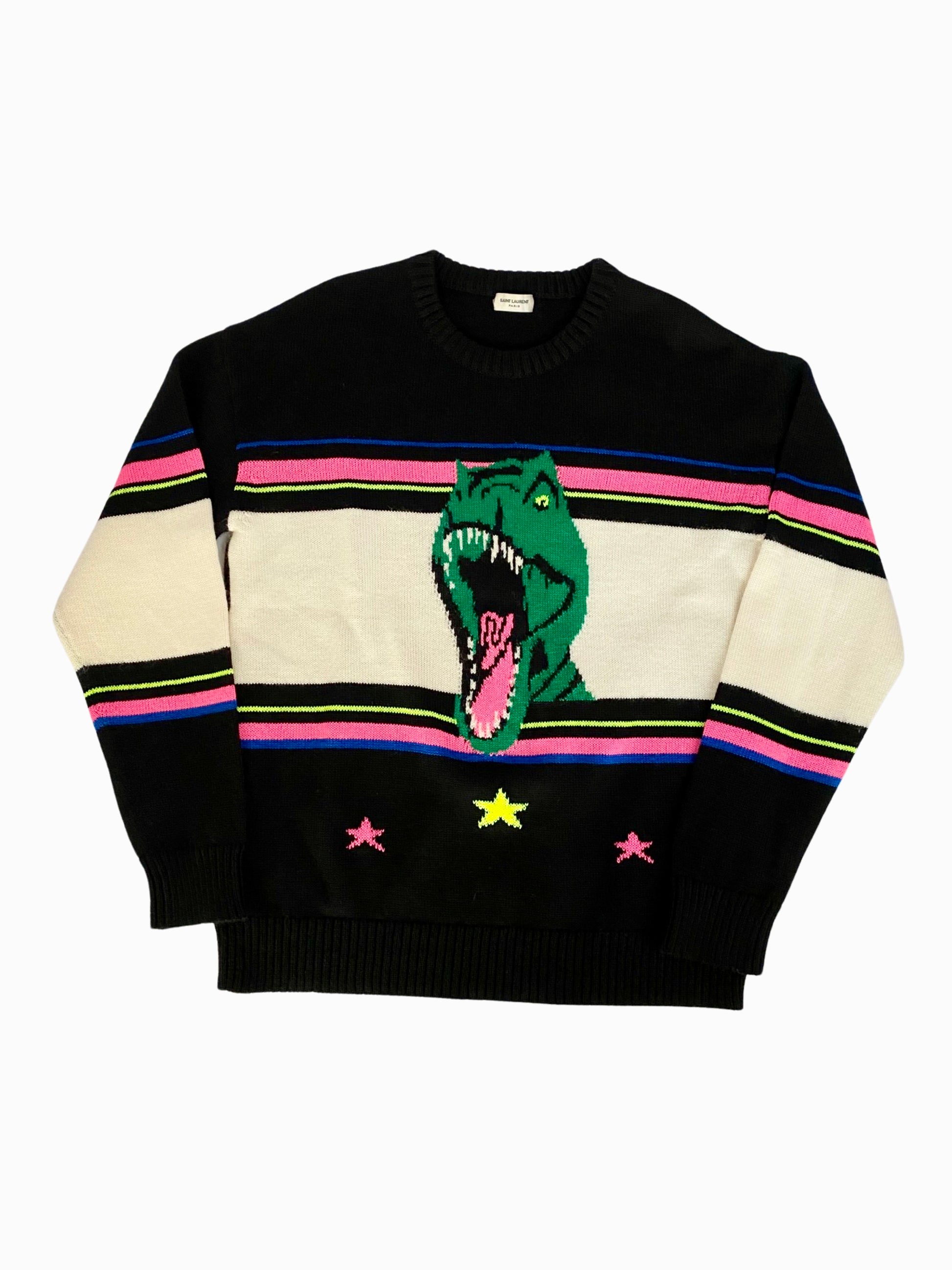 Saint Laurent Paris SS16 T-Rex Knit