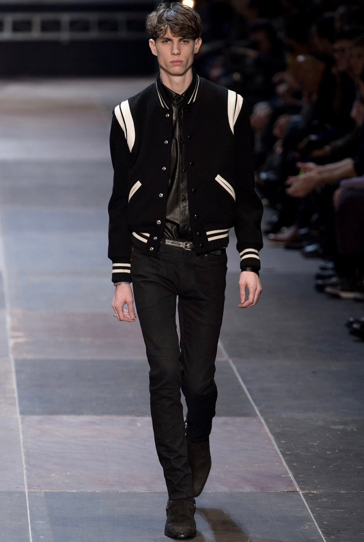 NEW Saint Laurent Paris Teddy Jacket