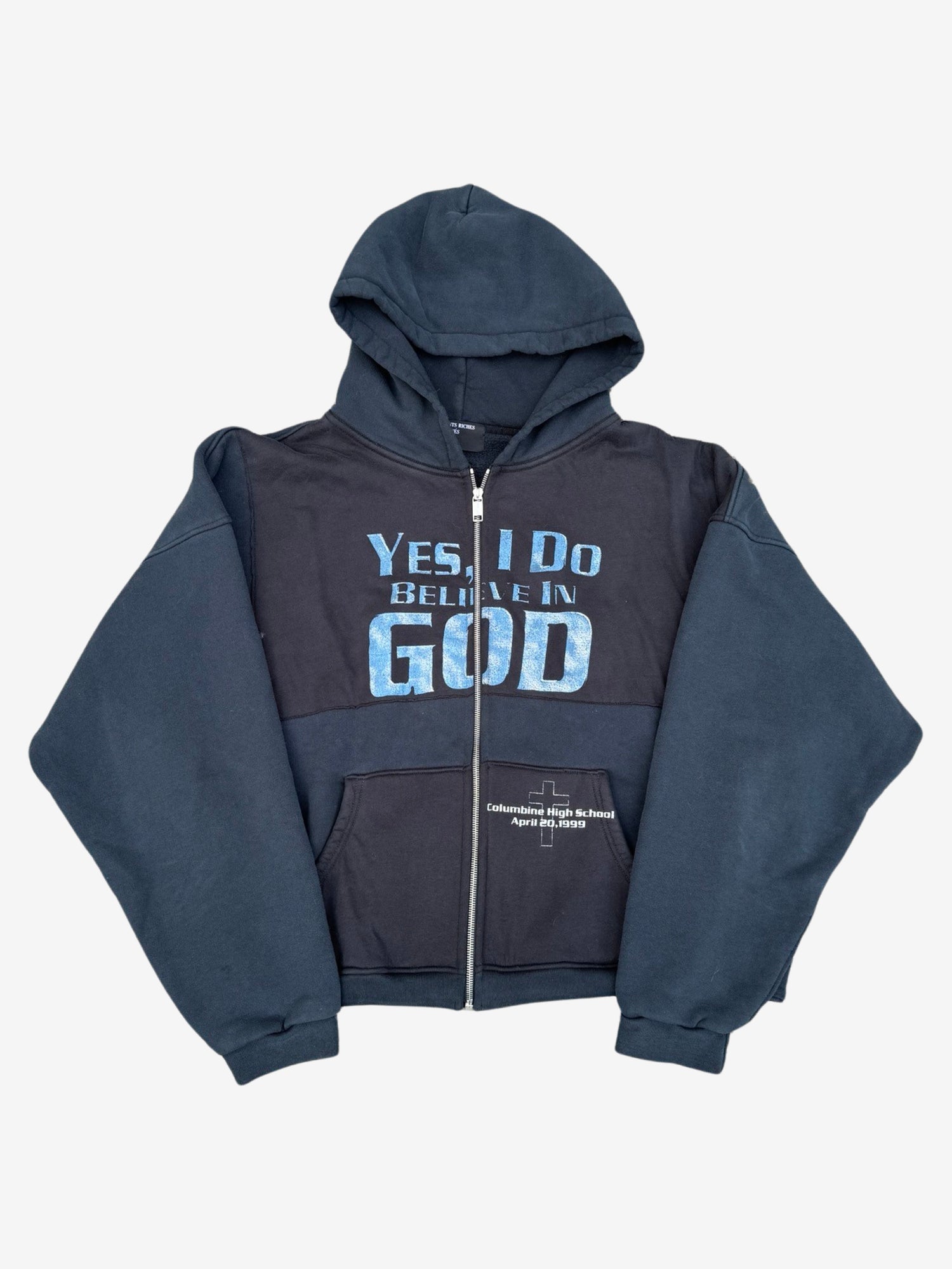 Enfant Riches Deprimes "Yes i believe in God" SS24 Zip Hoodie