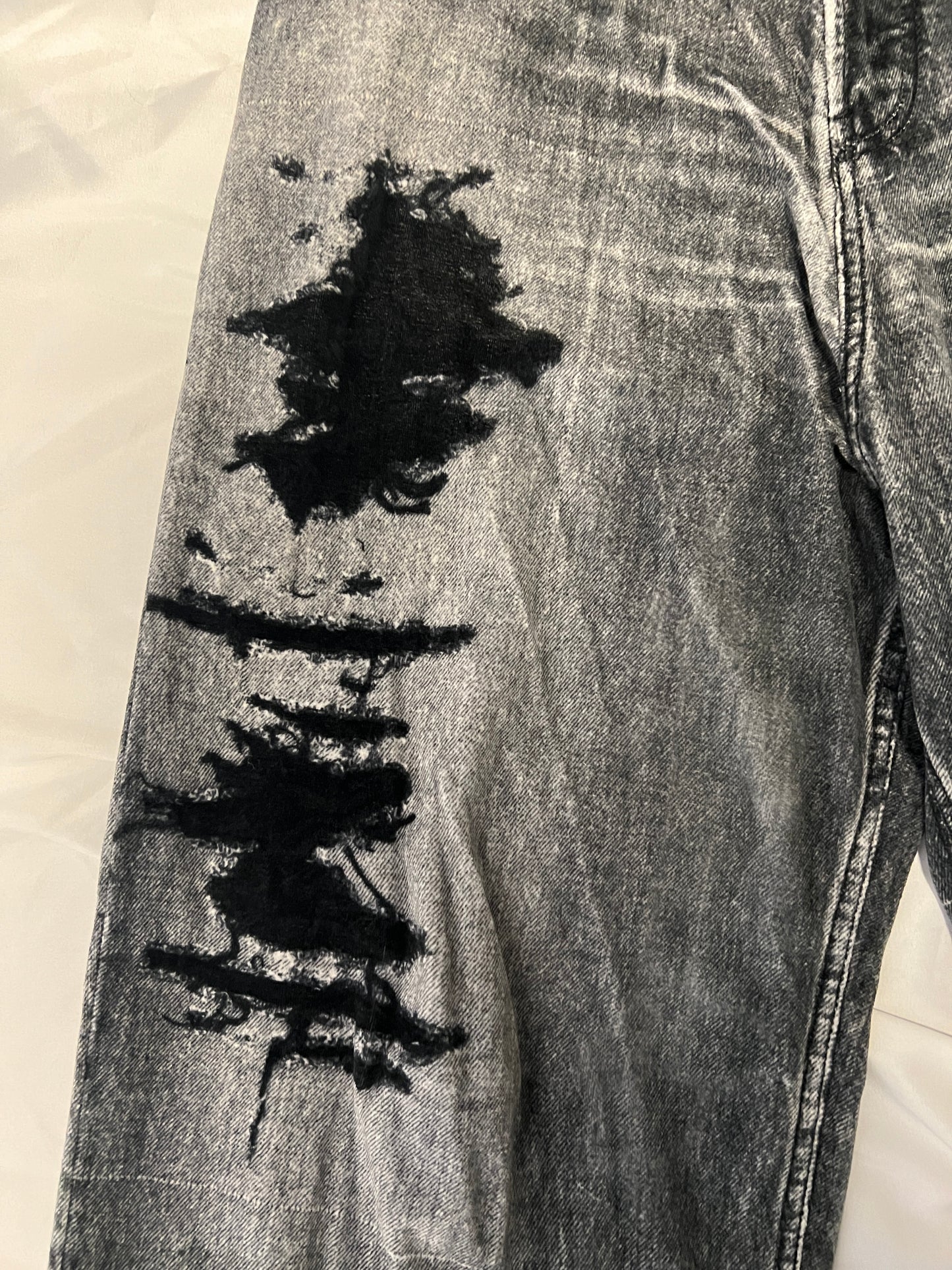 Balenciaga Trompe L'Oeil Black Sweatpants 