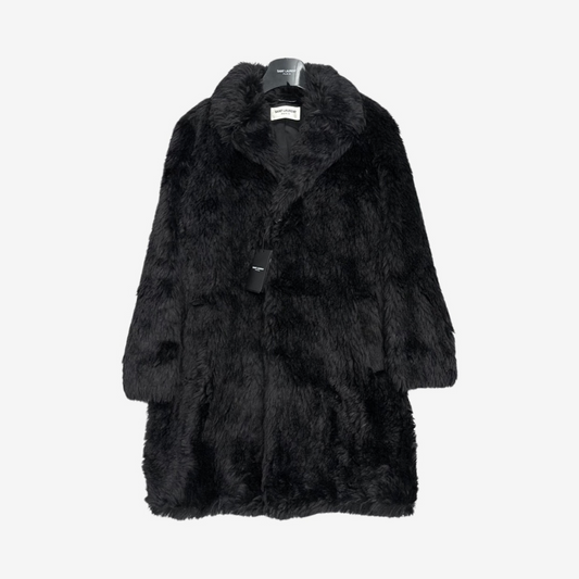 Saint Laurent Paris AW18 Mohair Fur coat 