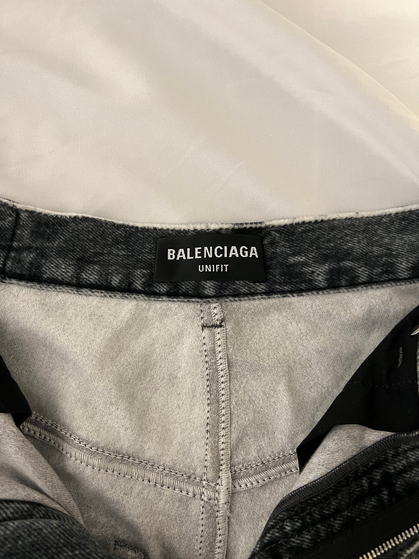 Balenciaga Trompe L'Oeil Black Sweatpants 