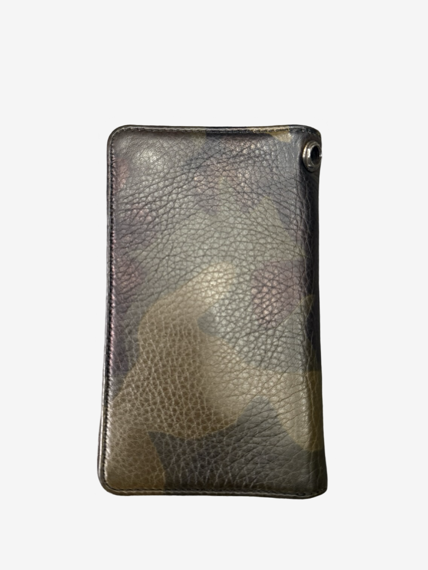 Chrome Hearts Rolling Stones Camouflage Patched Wallet