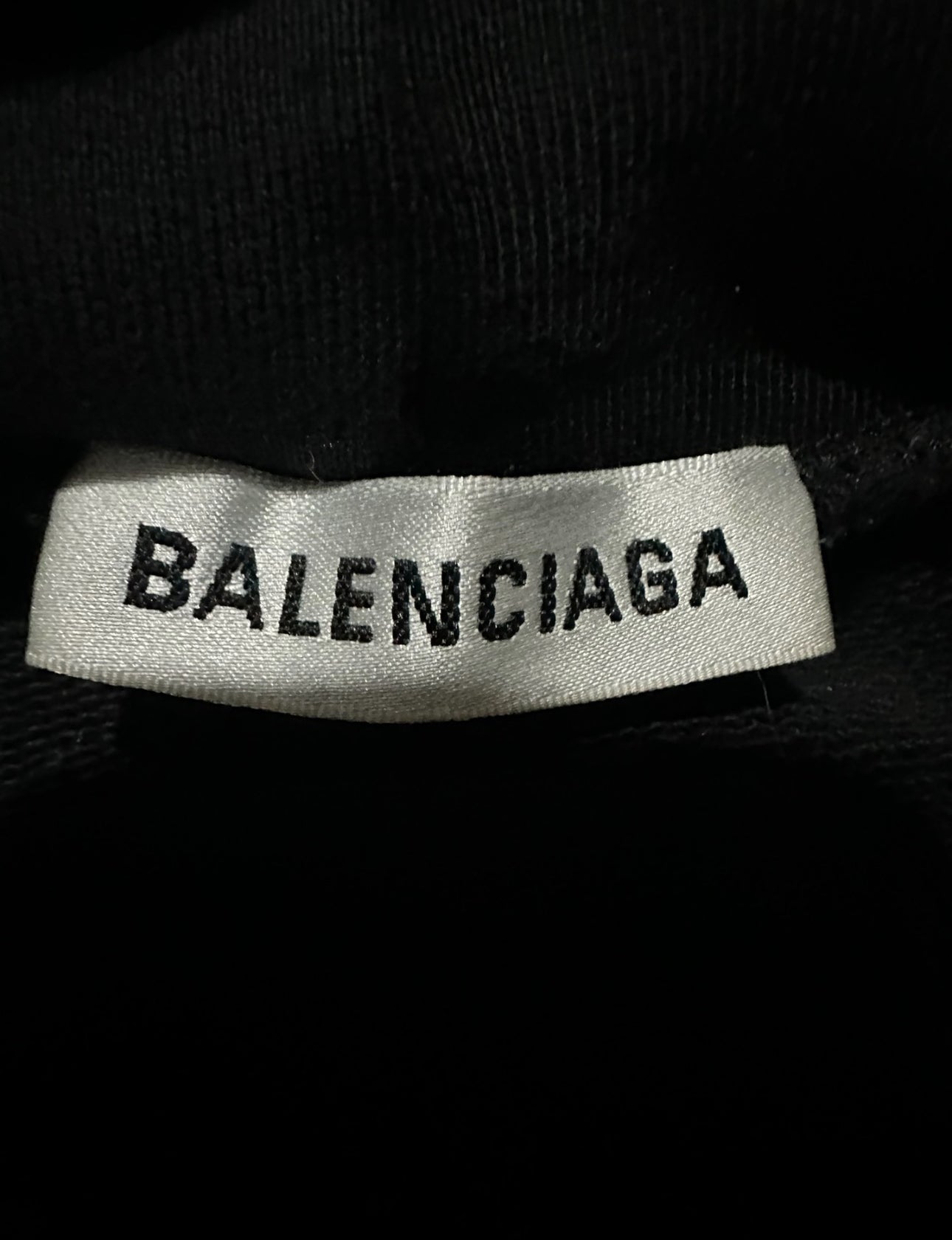 Balenciaga People Logo Hoodie