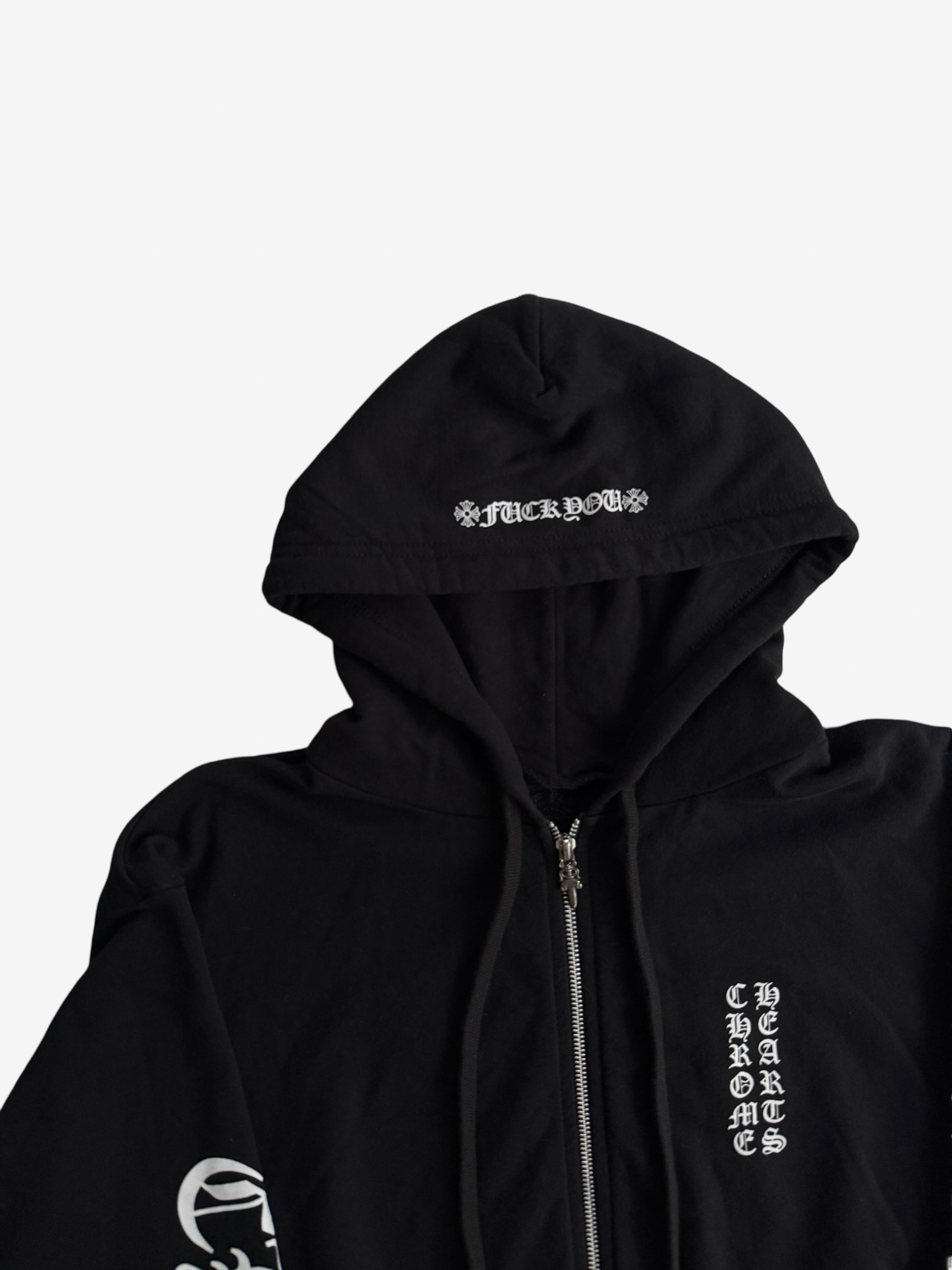 Chrome Hearts „Fuck You“ Zip Hoodie