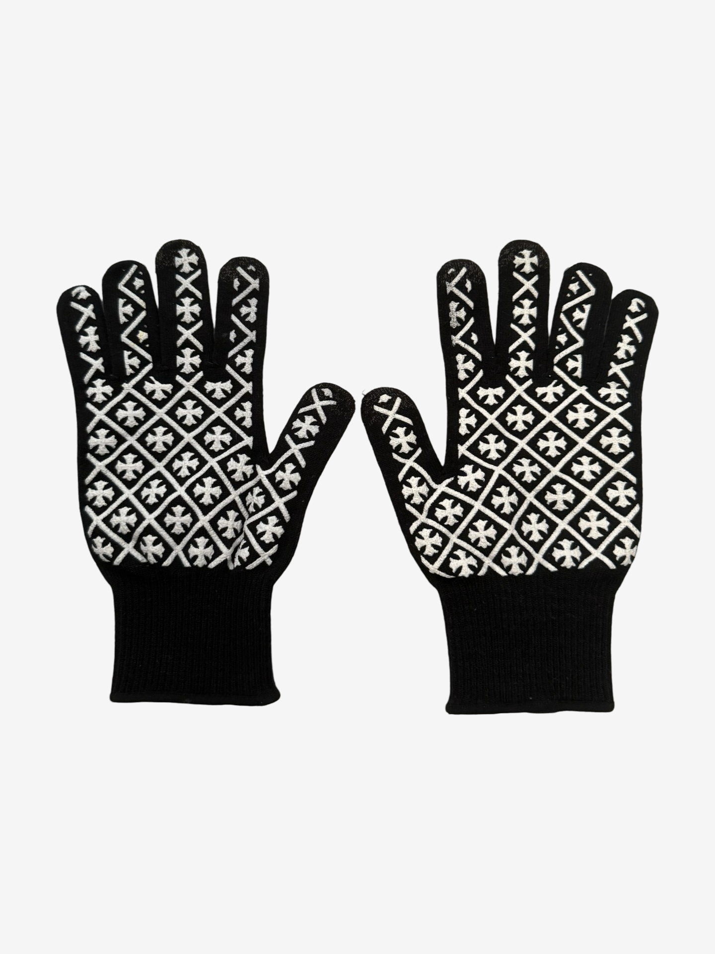 Chrome Hearts Black Workwear Gloves Sz.M