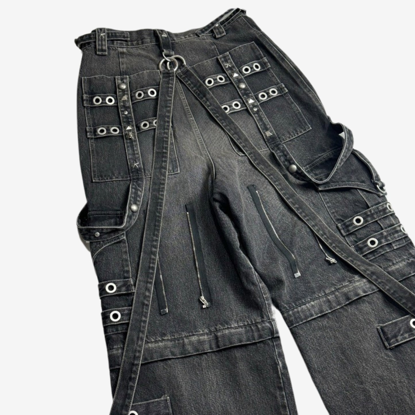 Balenciaga 2022 Raver Embellished Jeans 