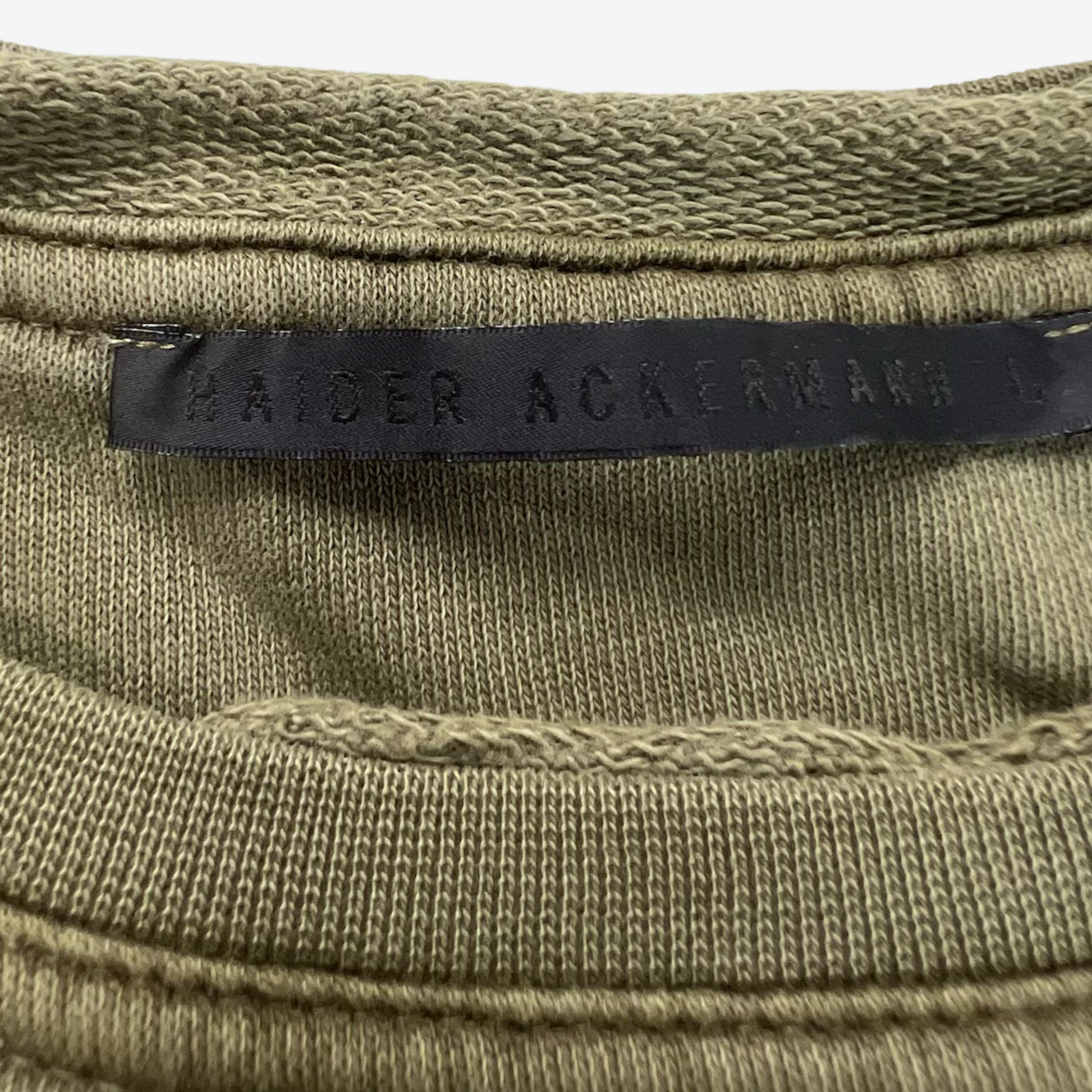 Haider Ackermann Perth Sweatshirt Olive