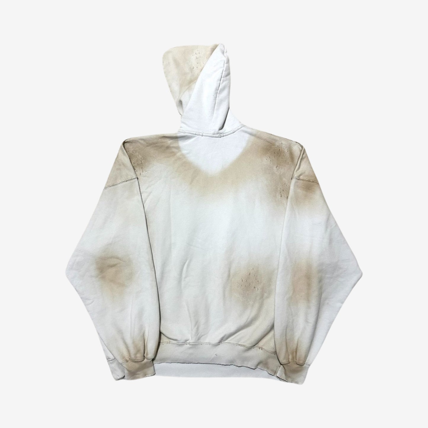 Balenciaga SS23 White Mud Graffiti Hoodie