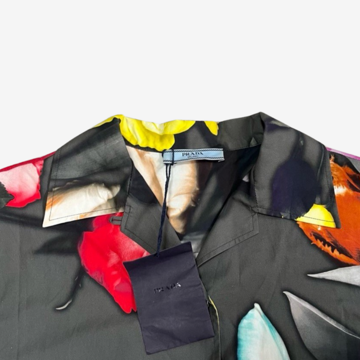 Prada FW19 Floral Shirt