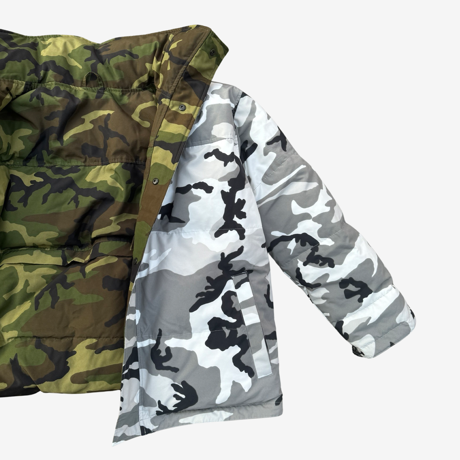 Vetements x Canada Goose SS17 Reversibel Camouflage Down Parka