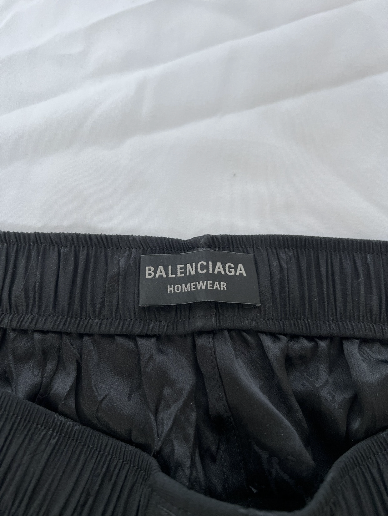 Balenciaga Silk Shorts