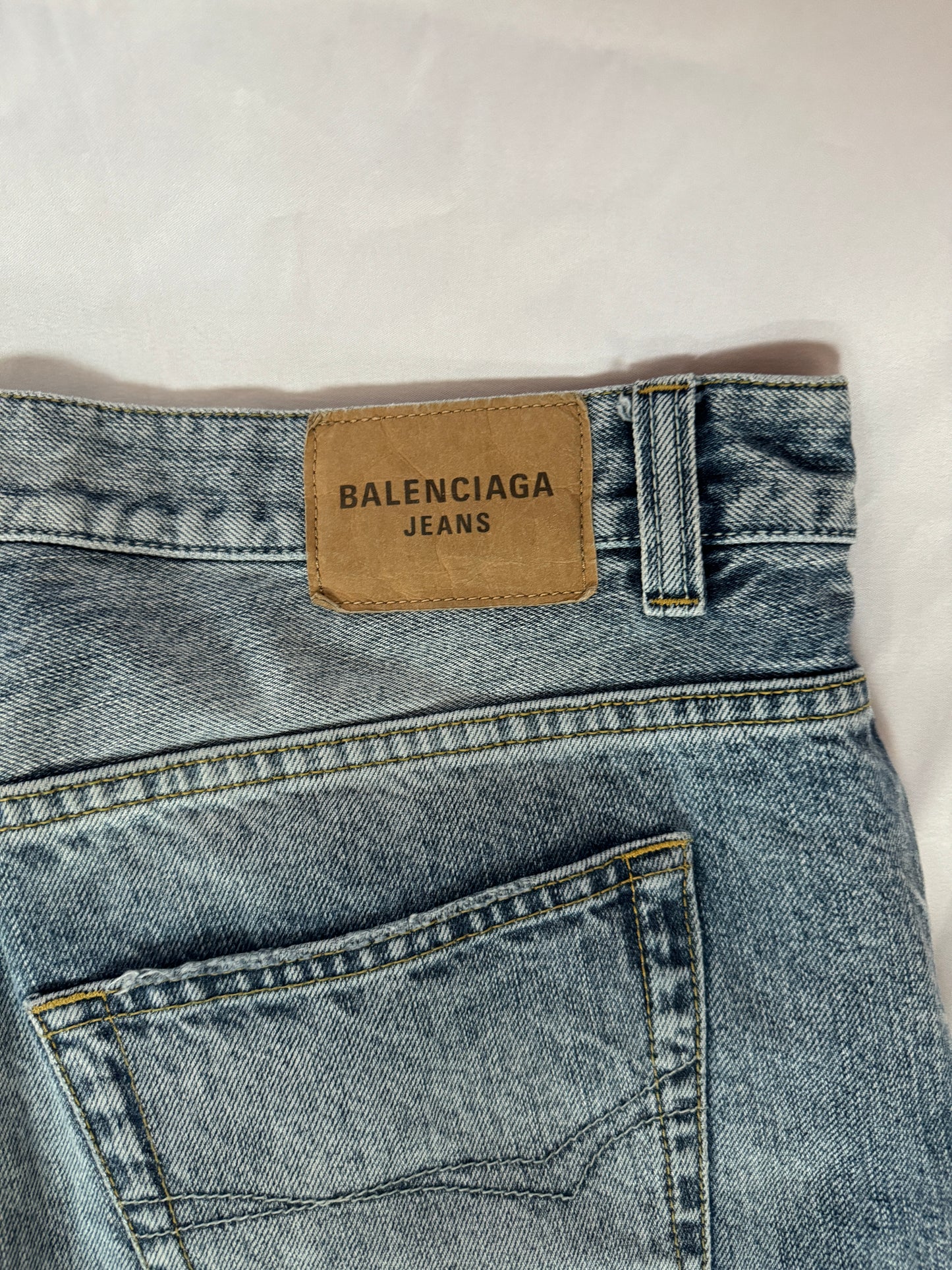 Balenciaga Lost Tape Flared Denim