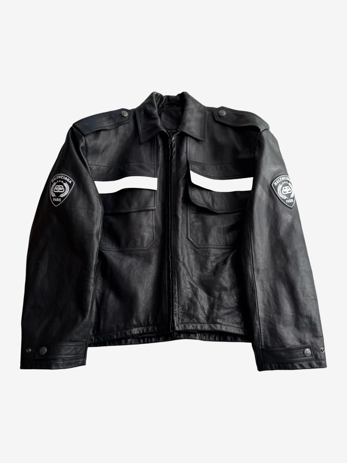 Balenciaga SS23 Mudshow Police Officer Jacket