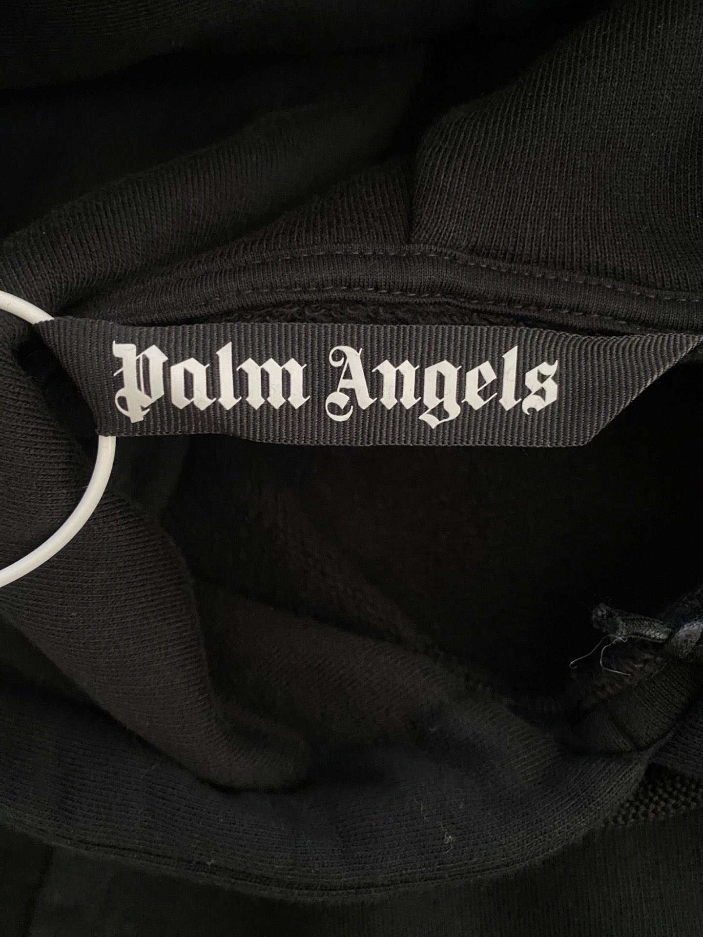 Palm Angels Crystal Logo Hoodie