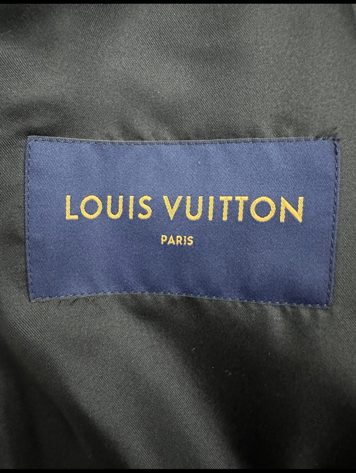 Louis Vuitton Logo Mink Vest Sz.46