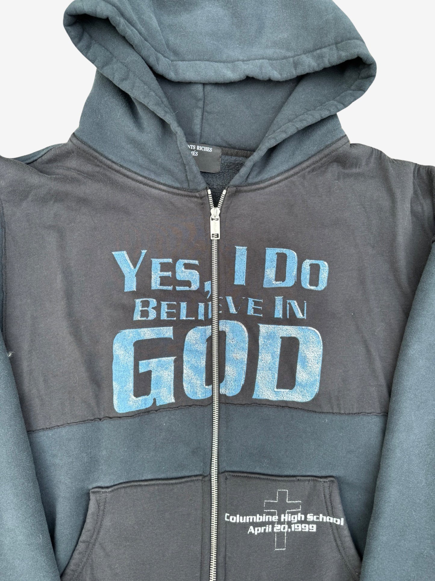 Enfant Riches Deprimes "Yes i believe in God" SS24 Zip Hoodie