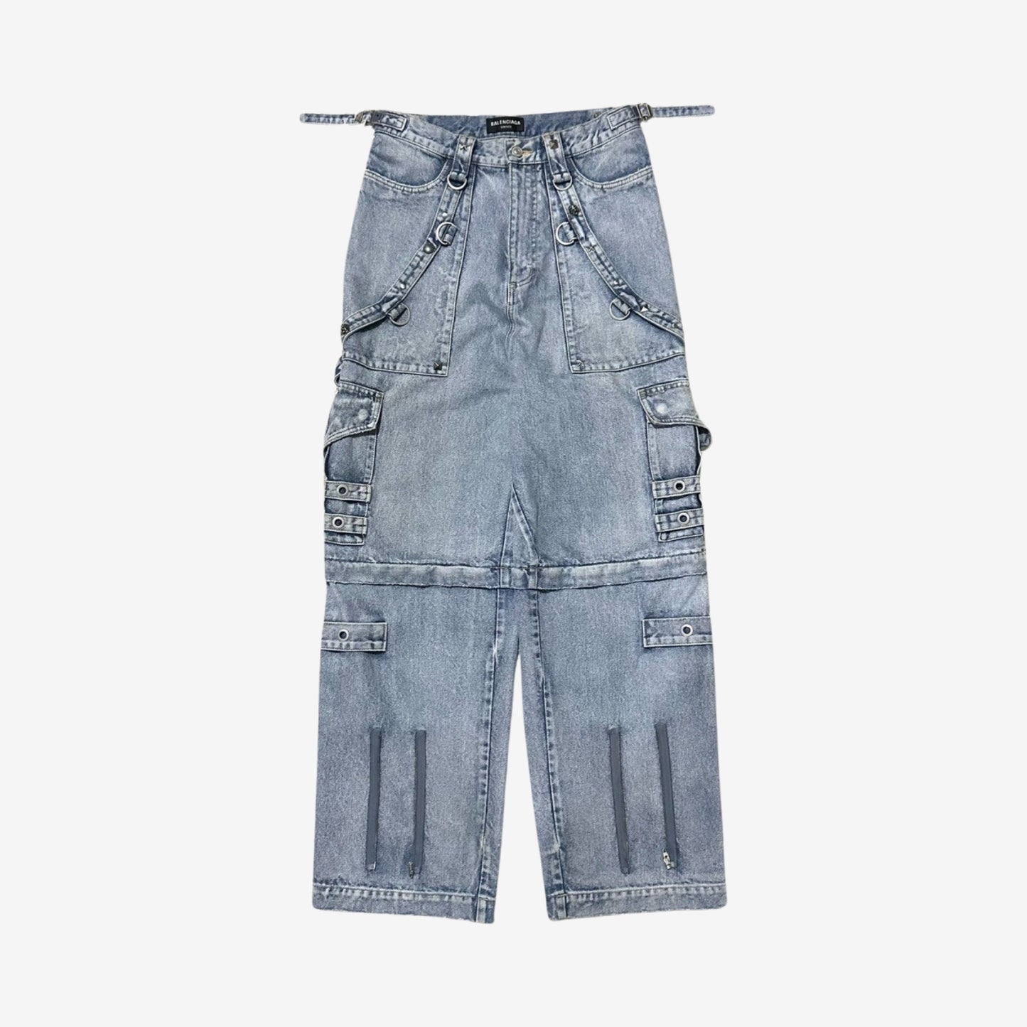 Balenciaga Baggy Raver Jeans Blue