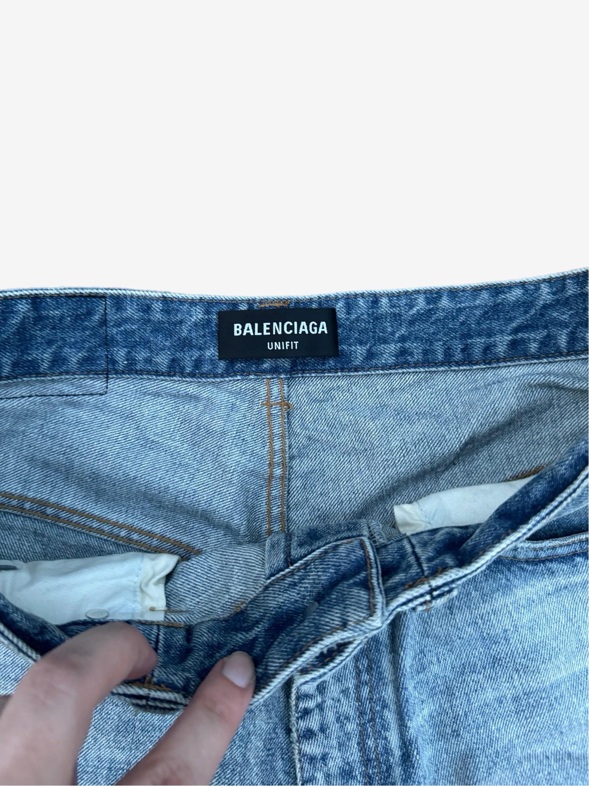 Balenciaga Skater Denim Shorts "Jorts"