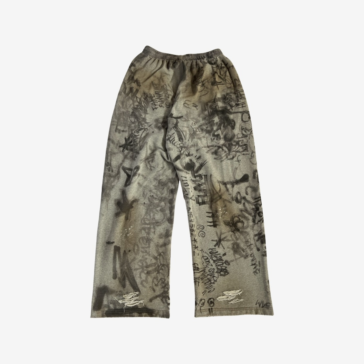 Balenciaga SS23 Grey Graffiti Skate Jogger 