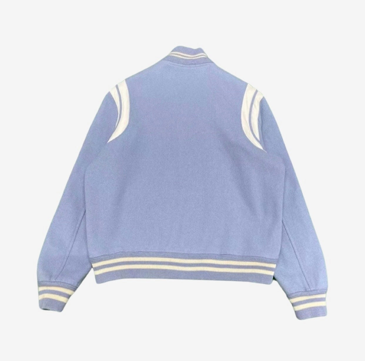 Saint Laurent SS16 Baby Blue Teddy Jacket