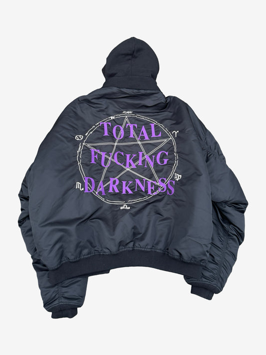 Vetements FW16 Total Fucking Darkness (TFD) Homme Bomber Sz. XS