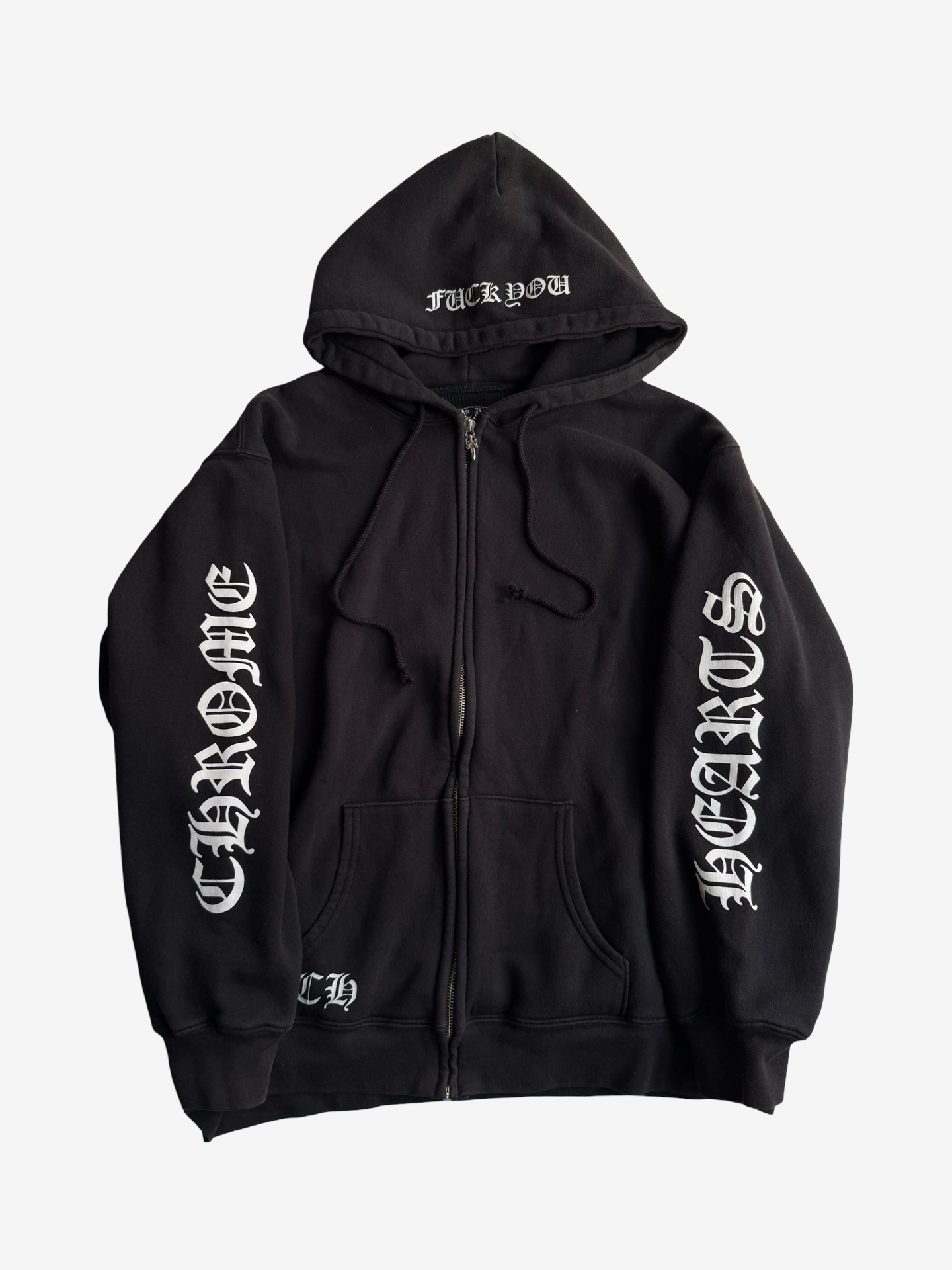 Chrome Hearts Thick „Fuck You“ Hoodie / Jacket Sz.XL