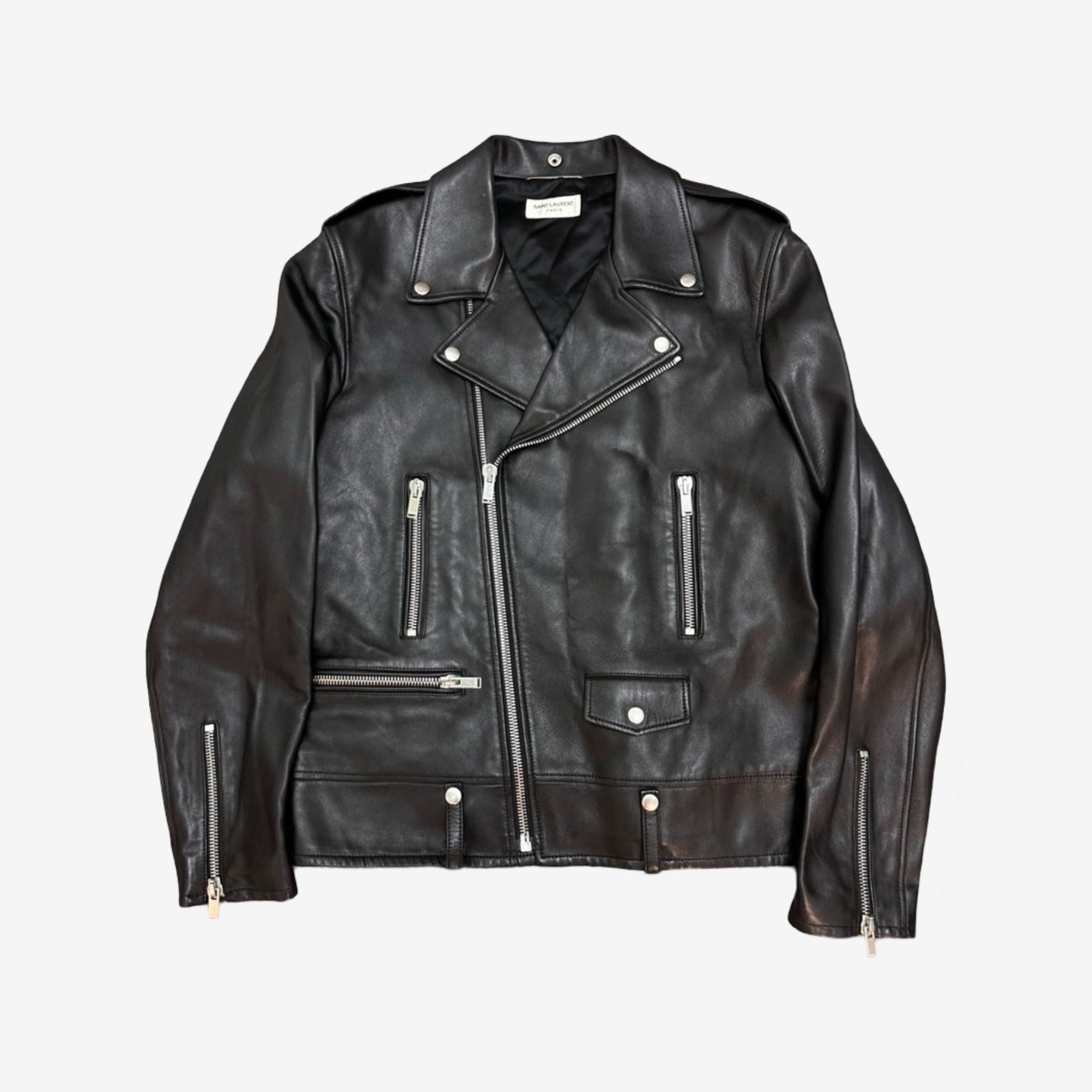 Saint Laurent Paris L01 Leather Jacket