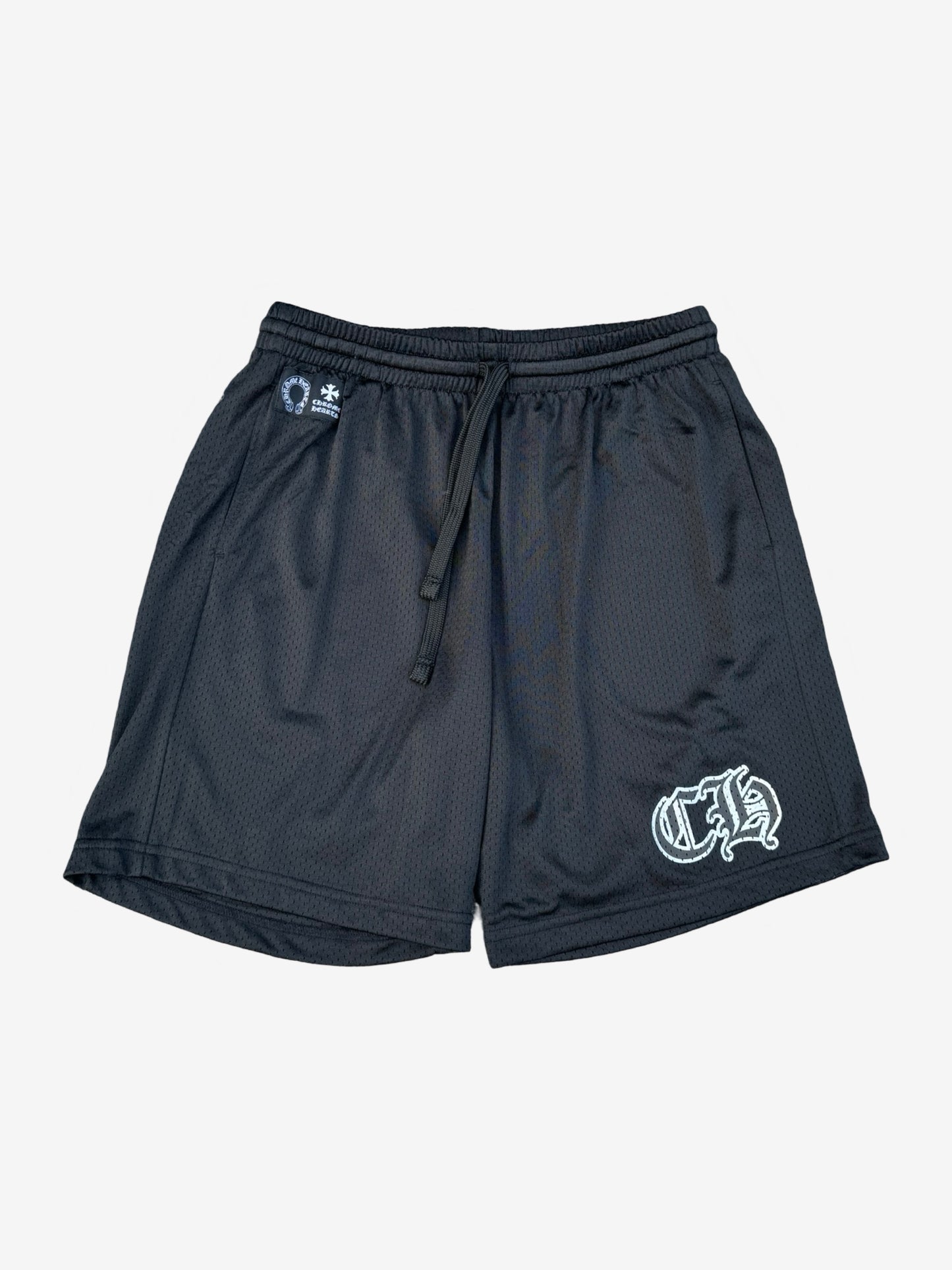 Chrome Hearts Black Mesh Shorts