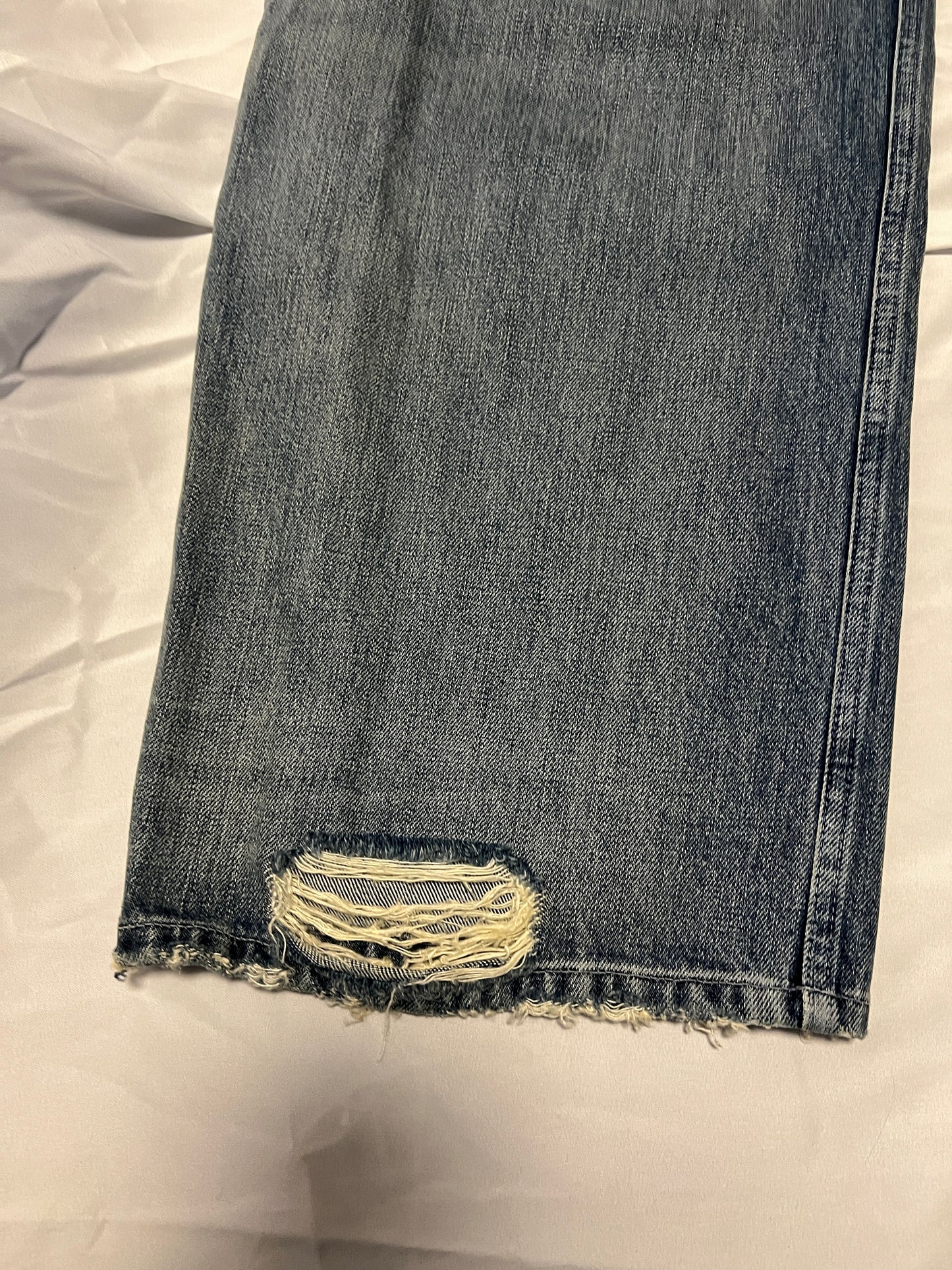 Balenciaga Baggy Oversized Destroyed Skater Denim