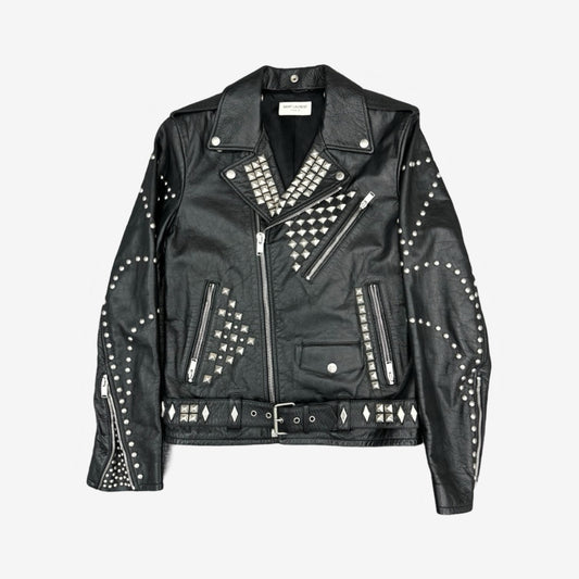 Saint Laurent Paris FW16 Studded LO1 Leather Jacket